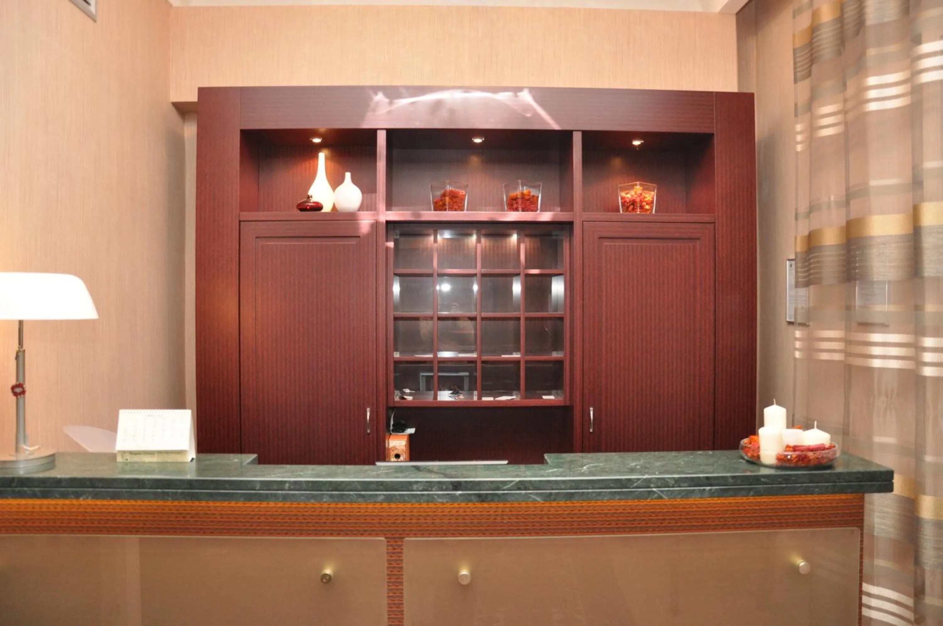 Lobby or reception in Hotel Fontana Del Re