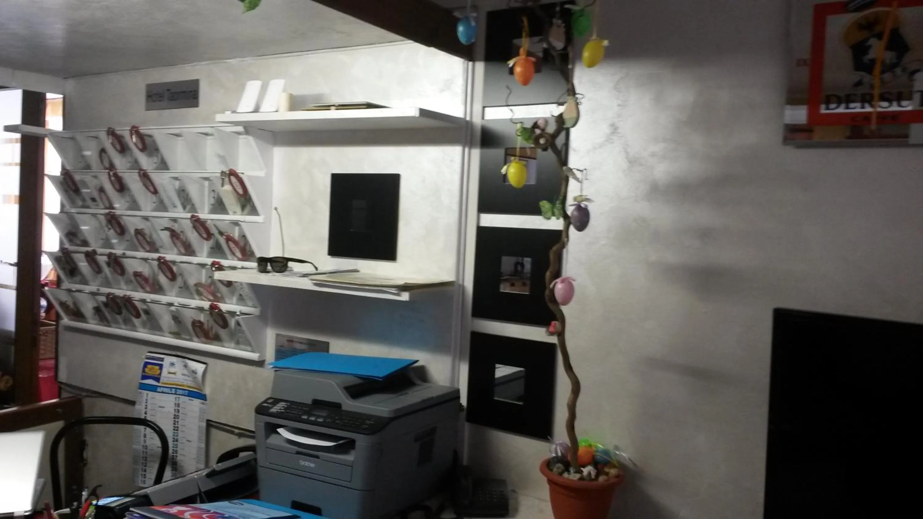 Lobby or reception in Hotel Taormina