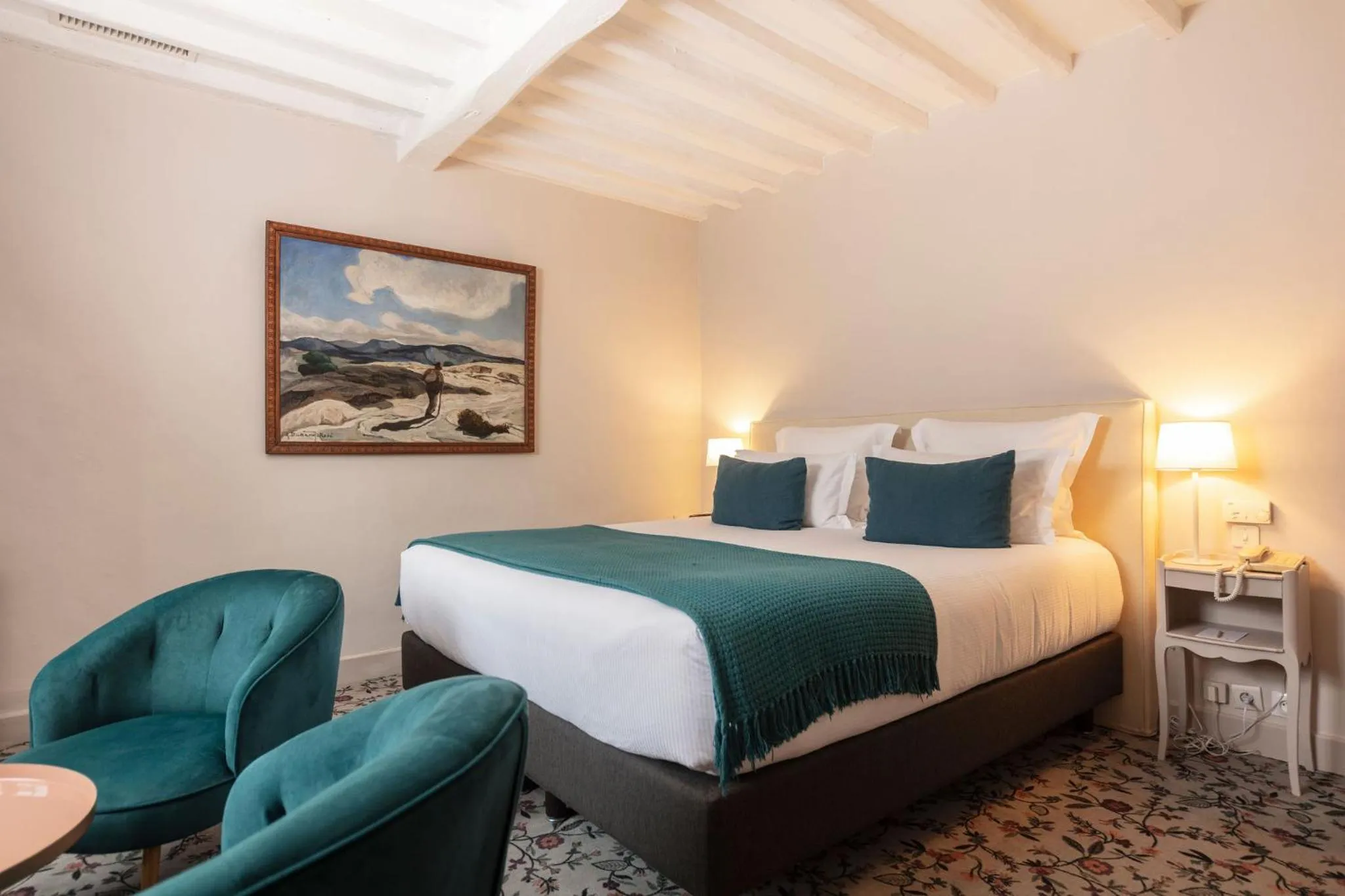 Bed in Hôtel - Restaurant & Spa La Magdeleine - Mathias Dandine