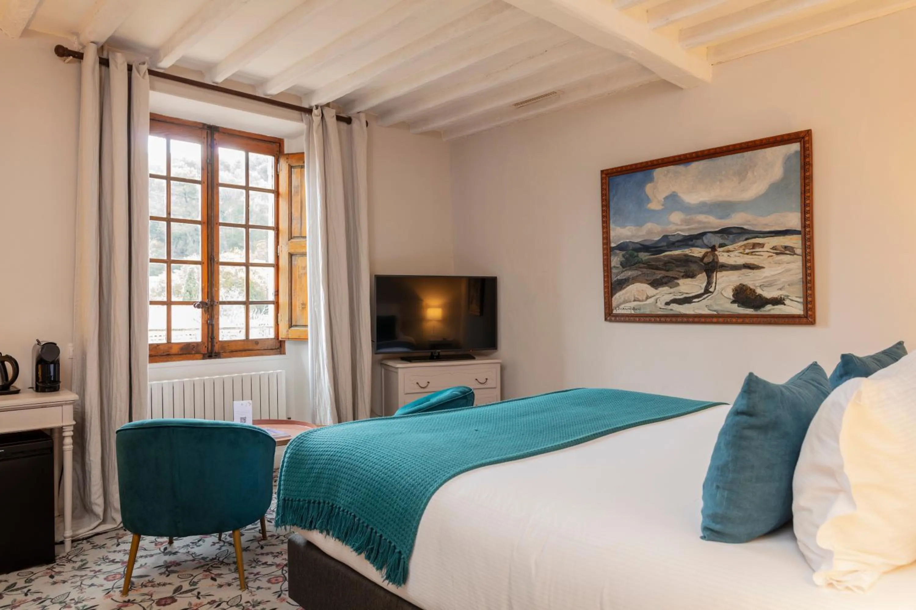 Bed in Hôtel - Restaurant & Spa La Magdeleine - Mathias Dandine