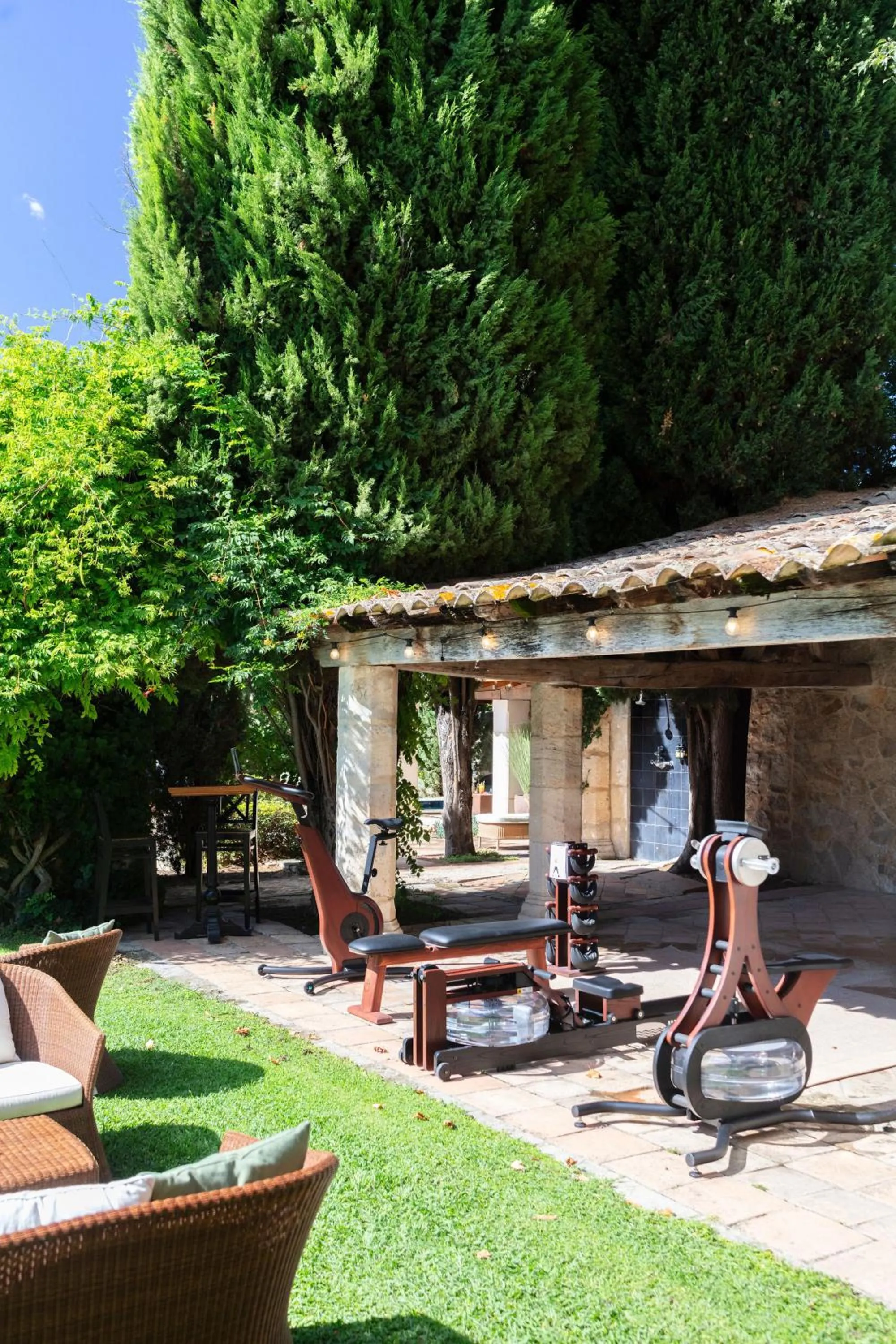 Patio in Hôtel - Restaurant & Spa La Magdeleine - Mathias Dandine