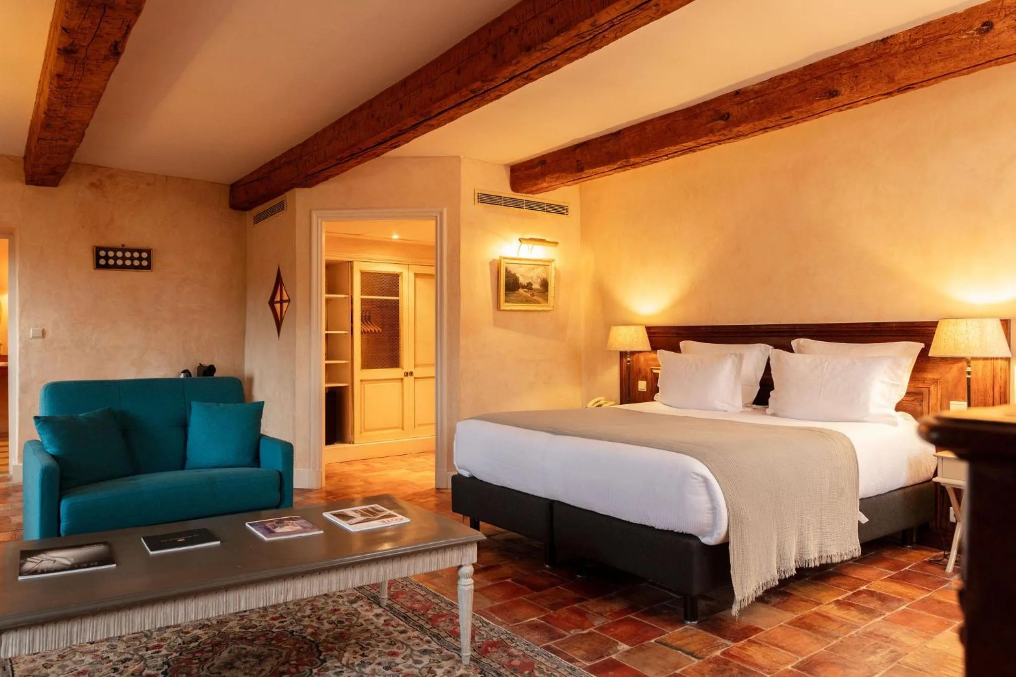 Bed in Hôtel - Restaurant & Spa La Magdeleine - Mathias Dandine