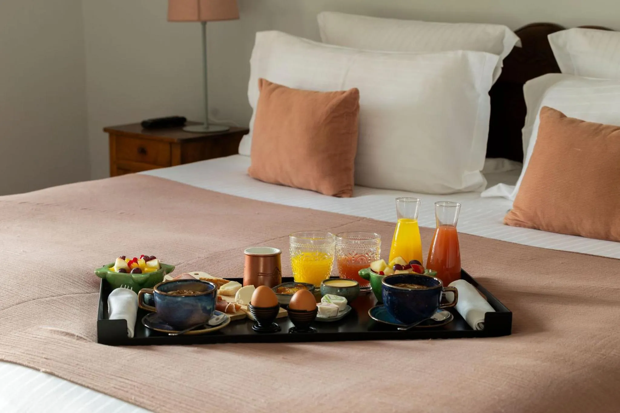 Bed in Hôtel - Restaurant & Spa La Magdeleine - Mathias Dandine