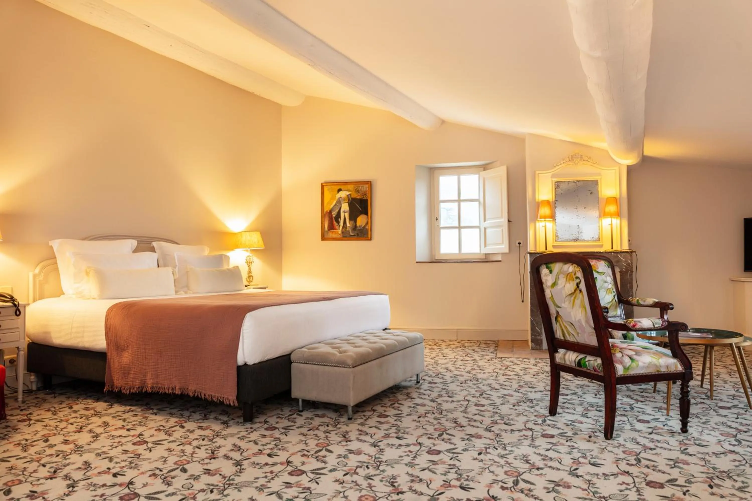 Bed in Hôtel - Restaurant & Spa La Magdeleine - Mathias Dandine