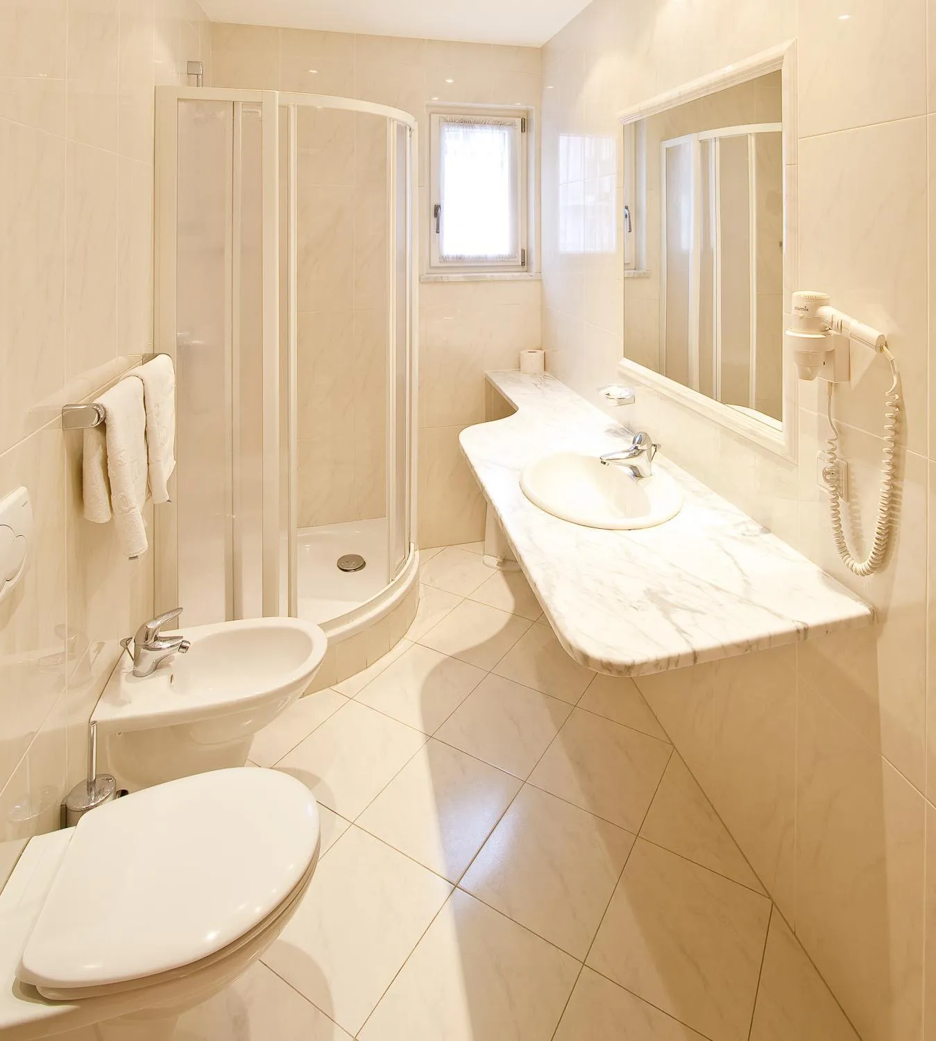 Bathroom in Hotel Mondschein