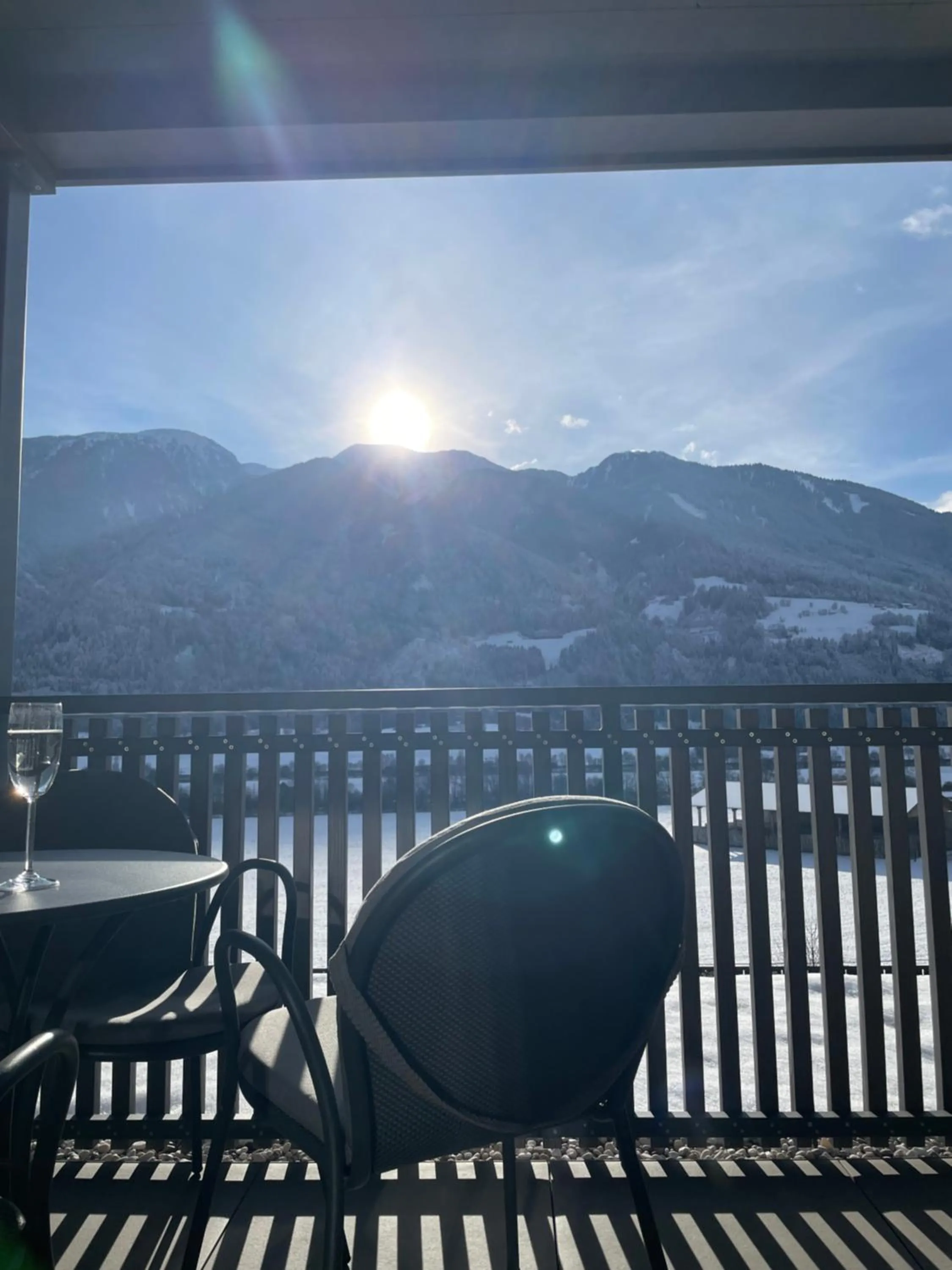 Mountain view in Hotel Larch
