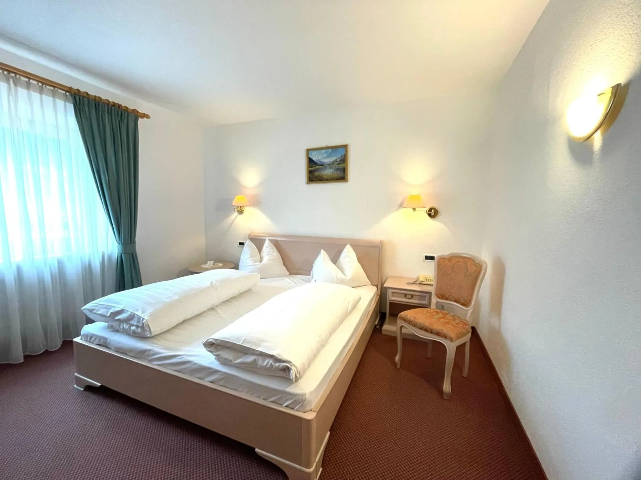 Bedroom, Bed in Hotel Larch