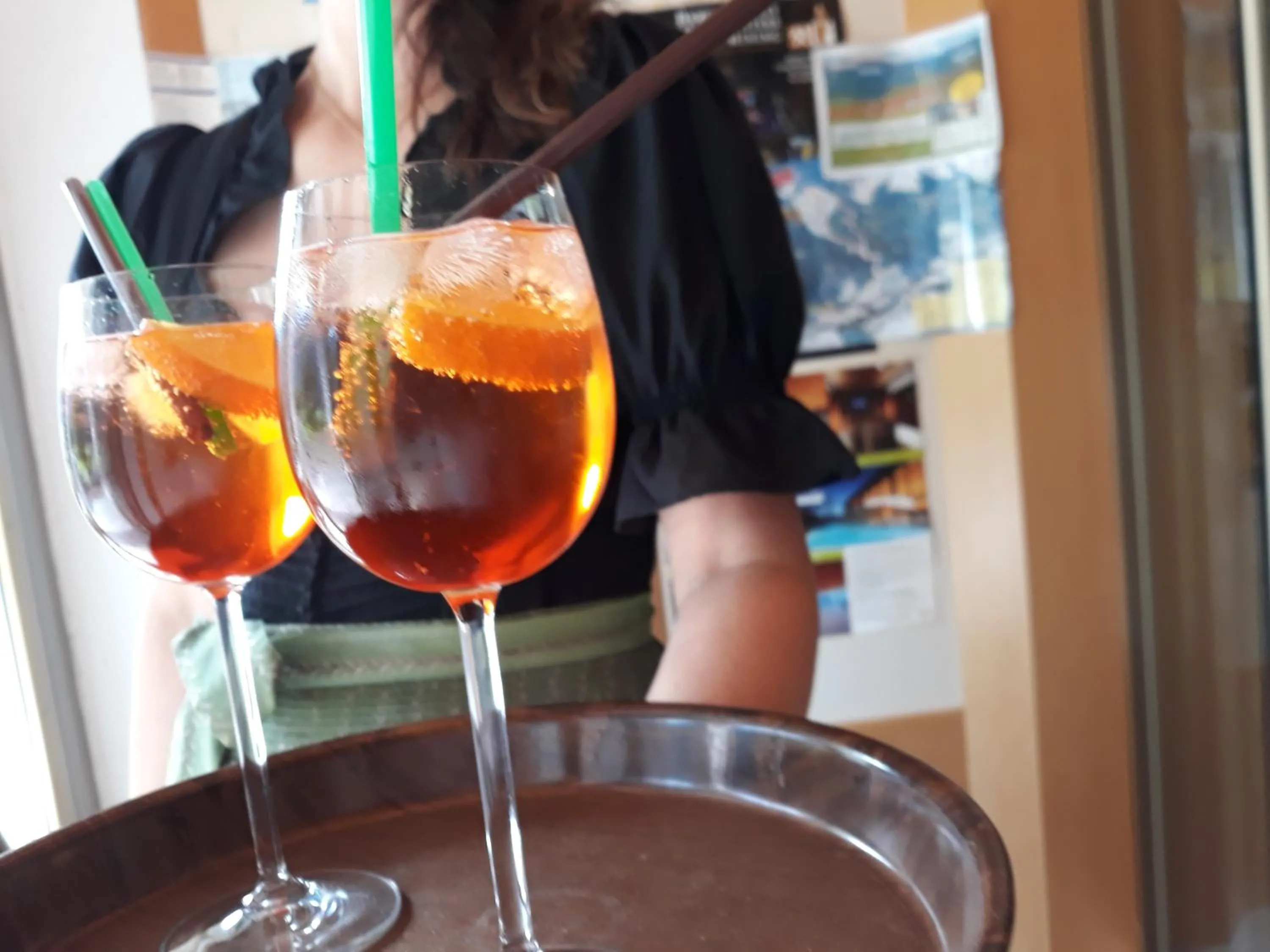 Alcoholic drinks in Hotel Larch