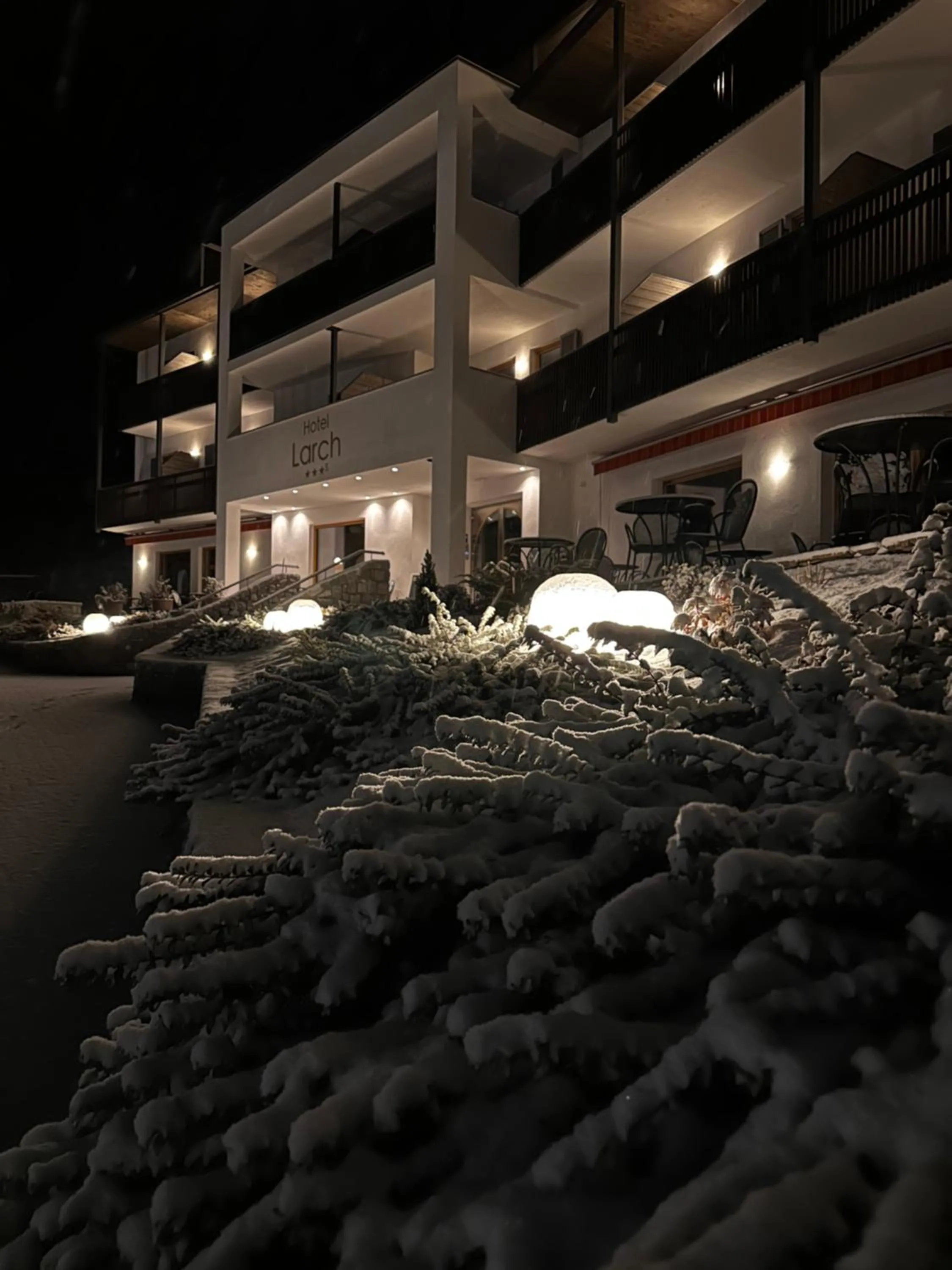 Winter in Hotel Larch