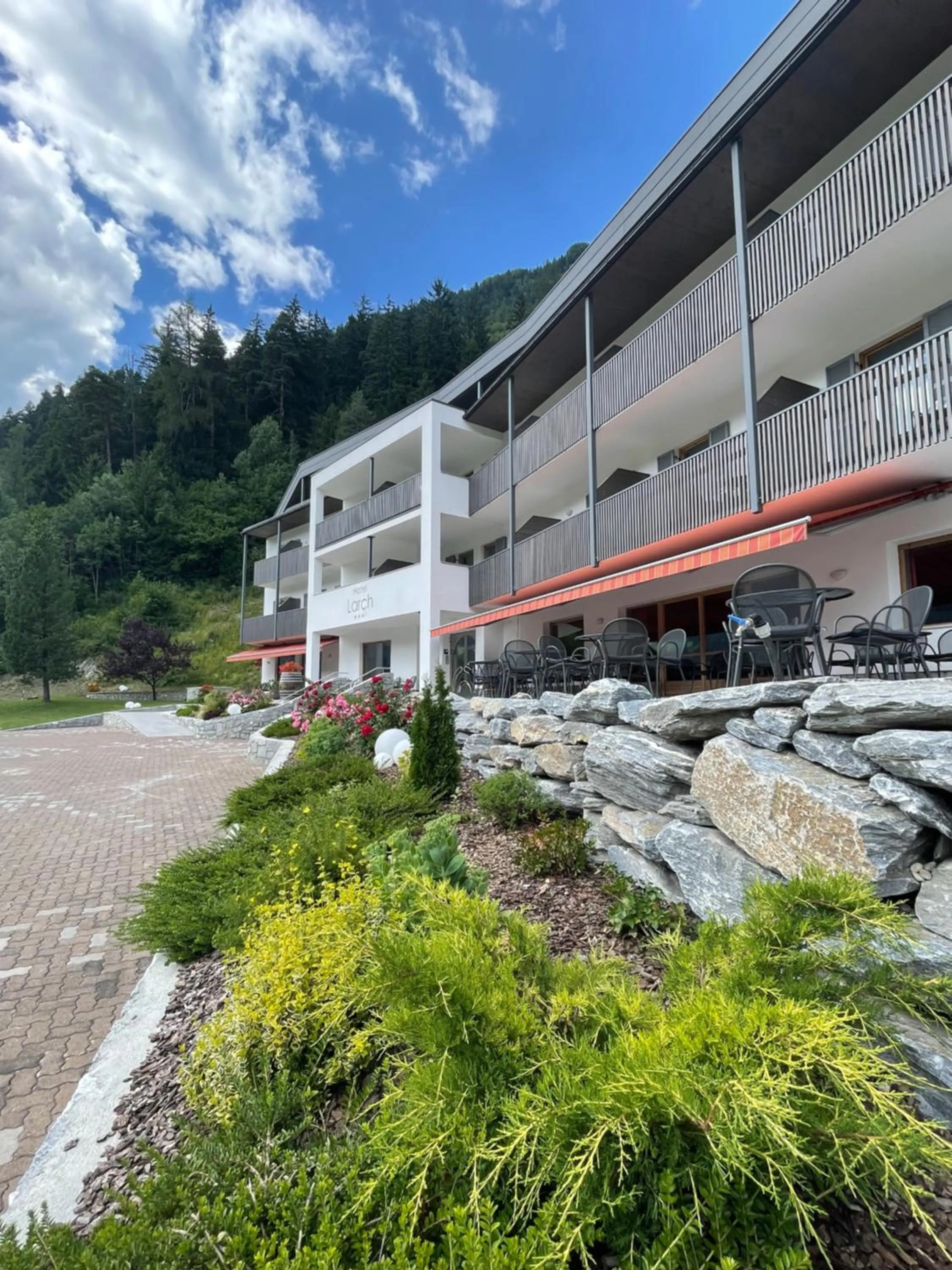Property building in Hotel Larch