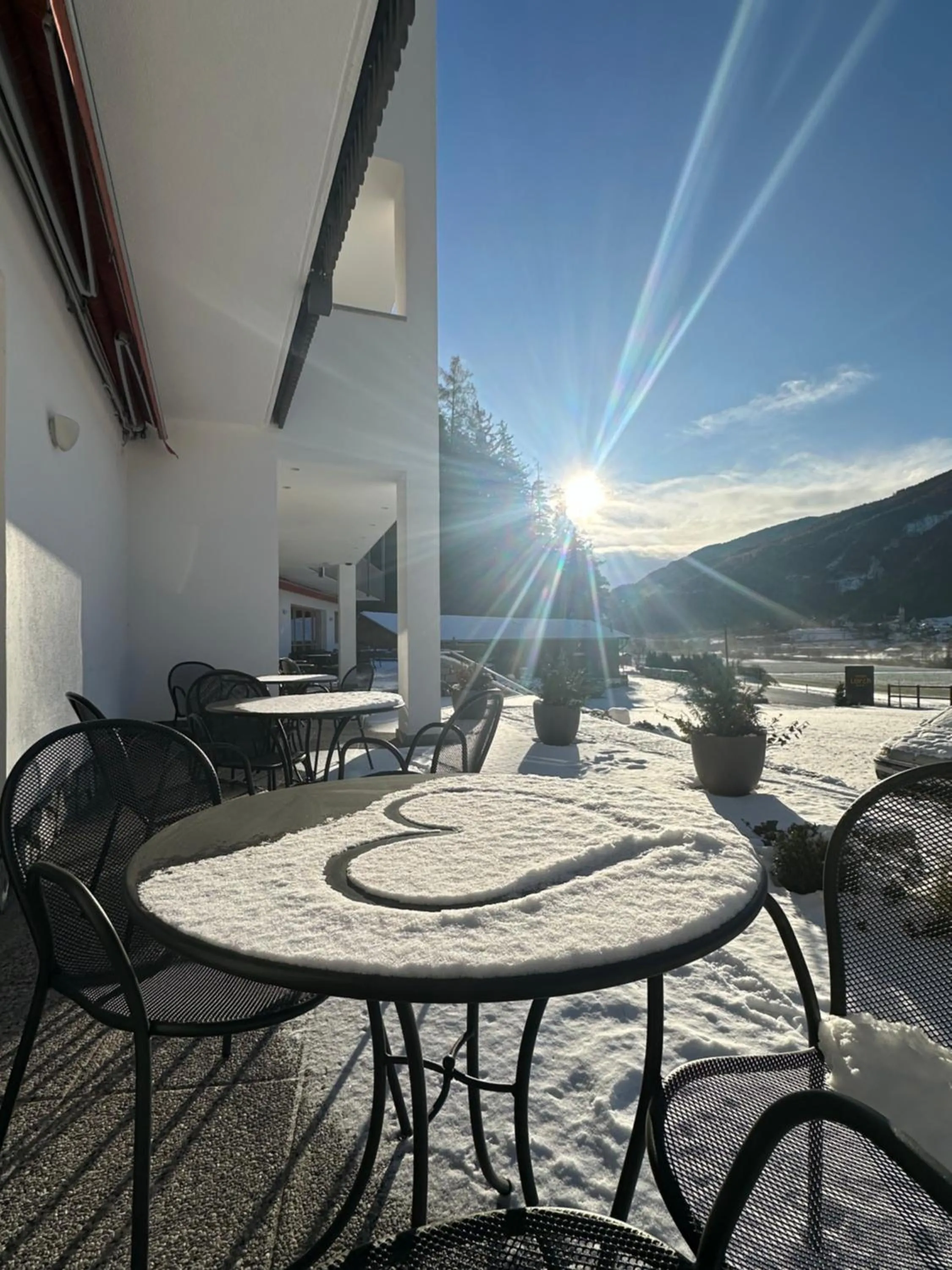 Natural landscape in Hotel Larch