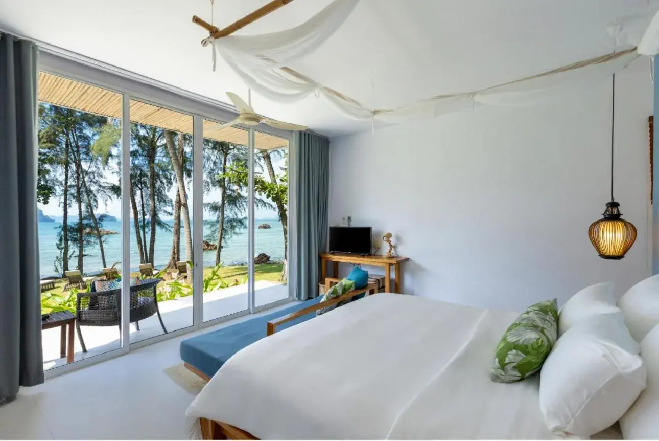 View (from property/room), Bed in Krabi Home Resort View (from property/room), Bed in Krabi Home Resort