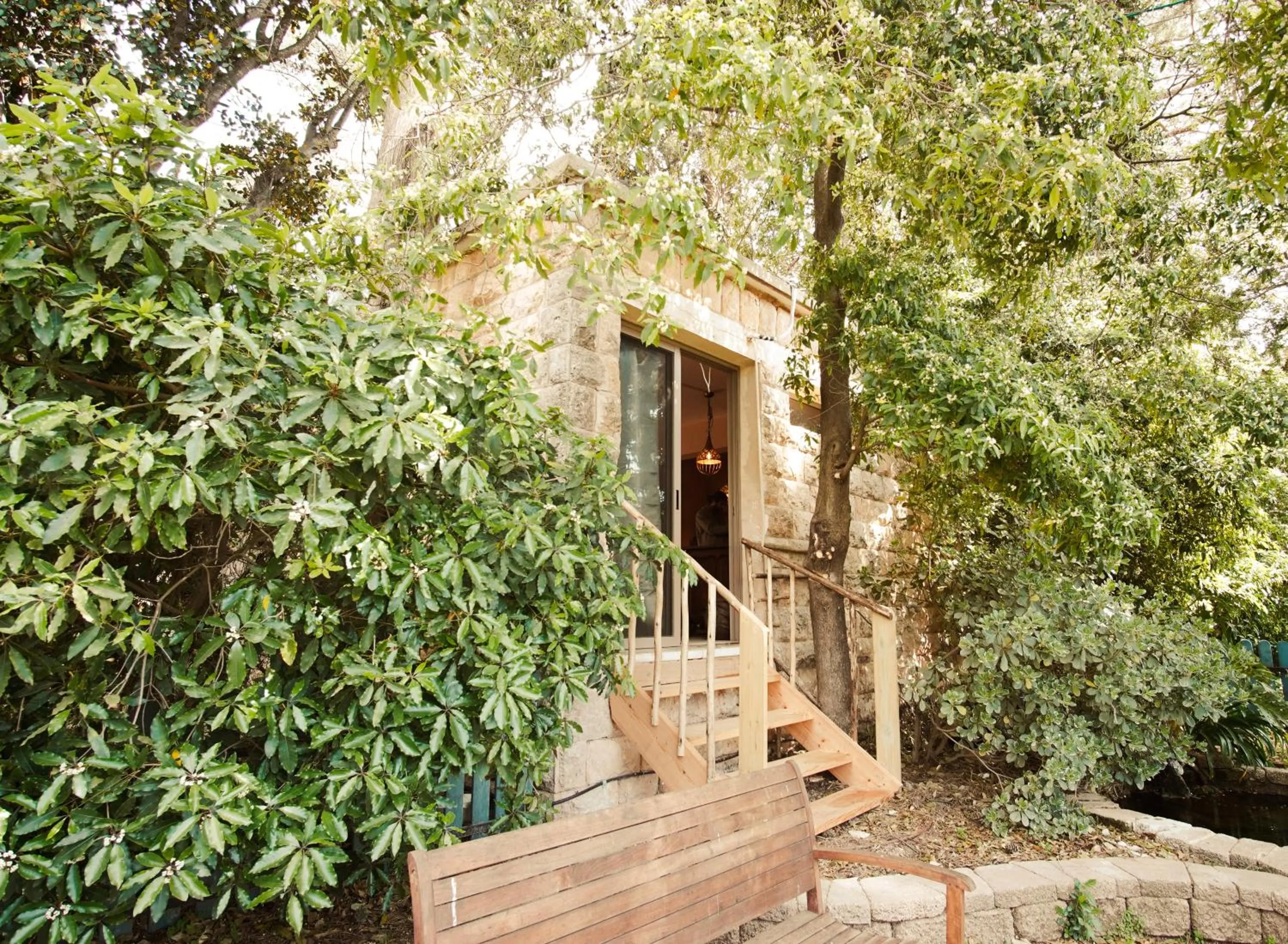 Garden in Beit Oren Hotel