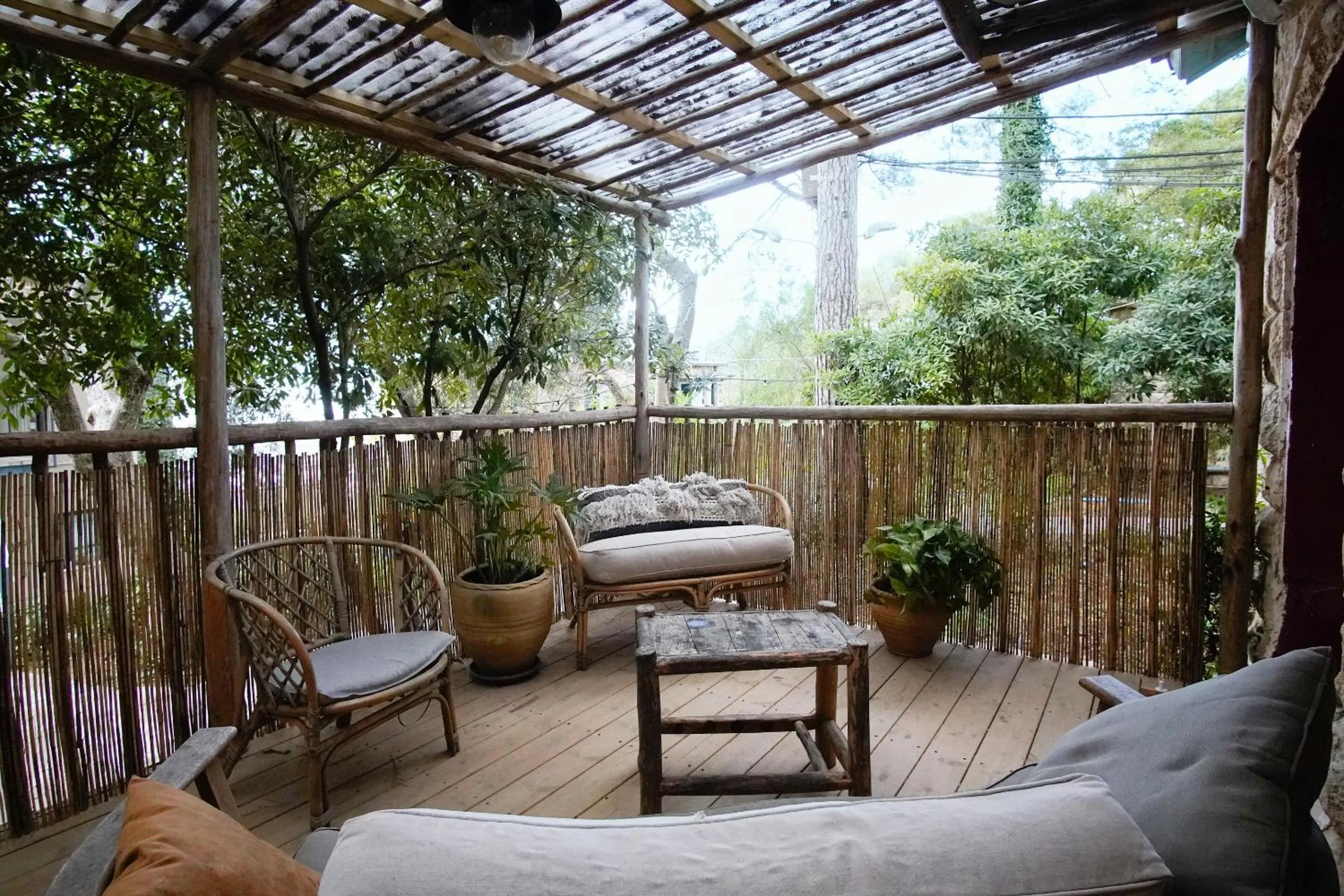 Balcony/Terrace in Beit Oren Hotel