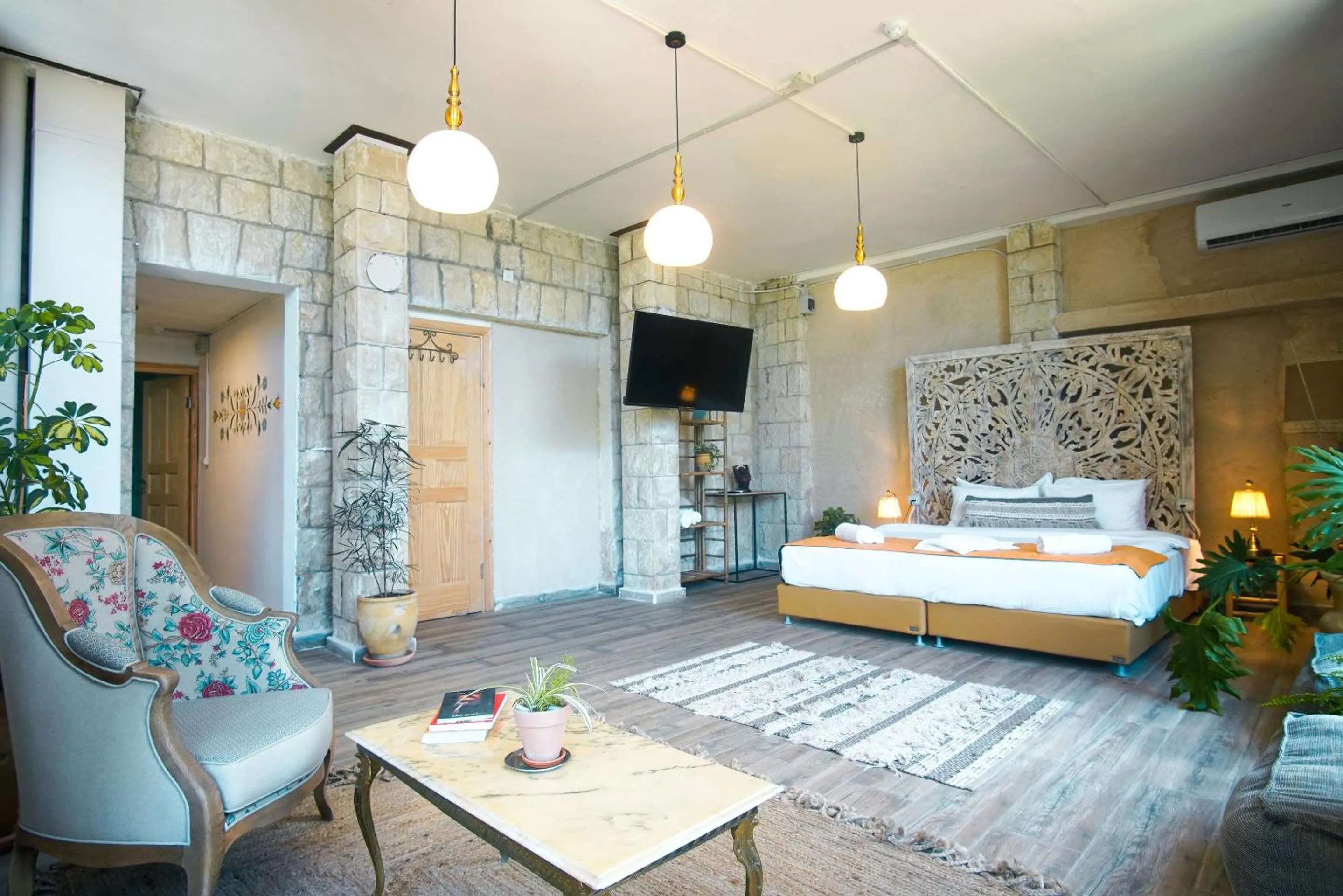 Bed in Beit Oren Hotel