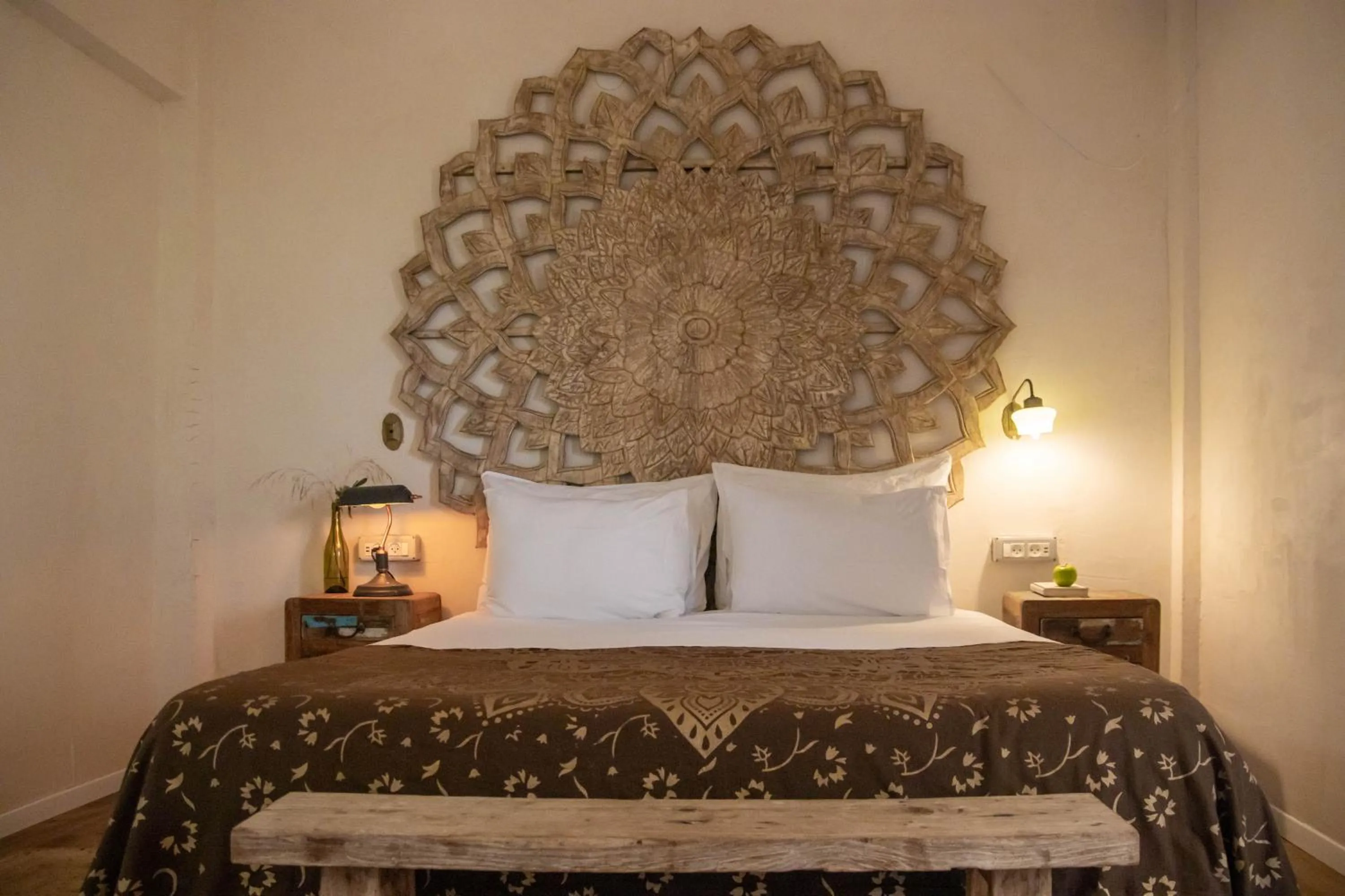 Bedroom, Bed in Beit Oren Hotel