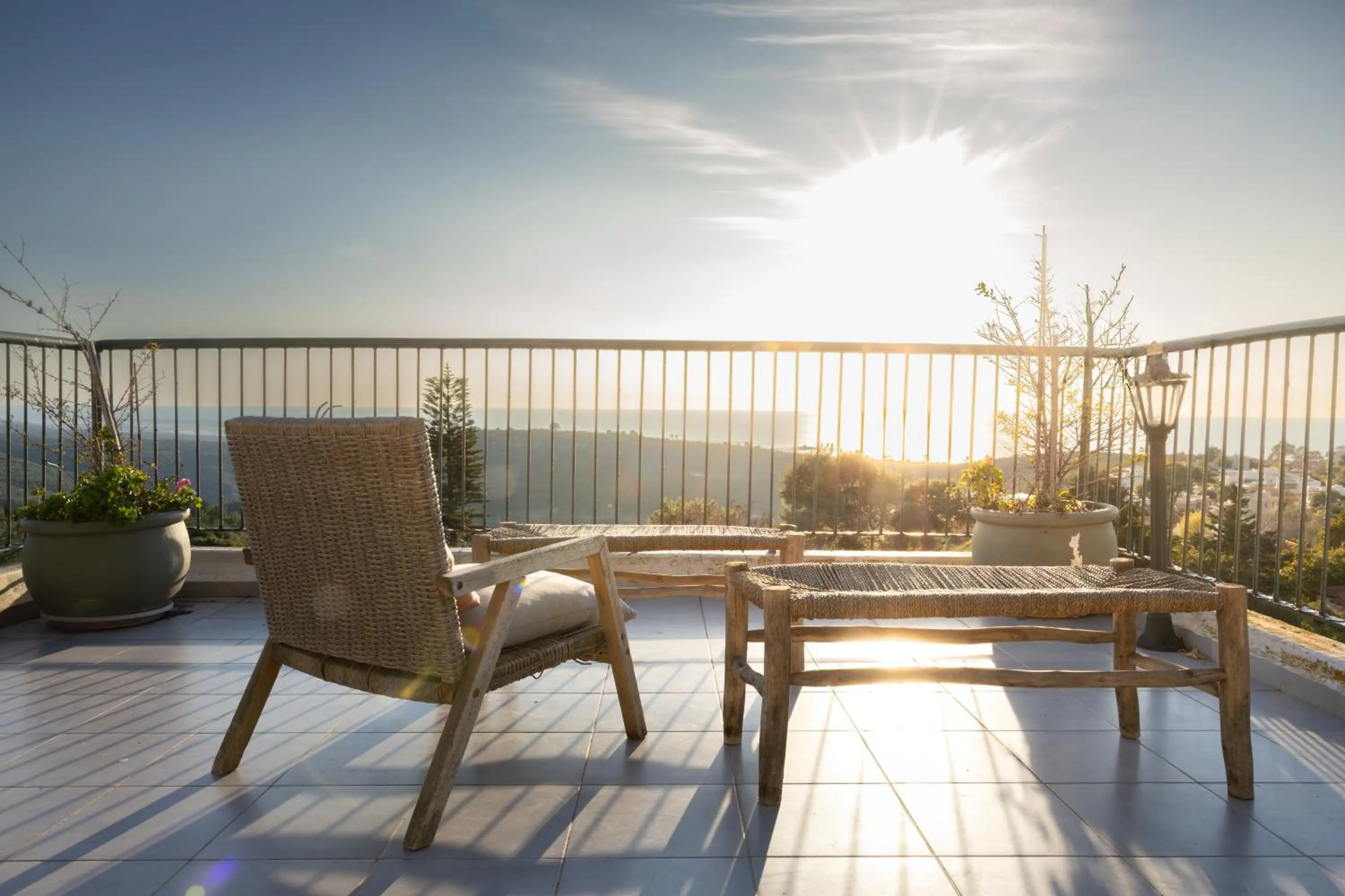 Balcony/Terrace in Beit Oren Hotel