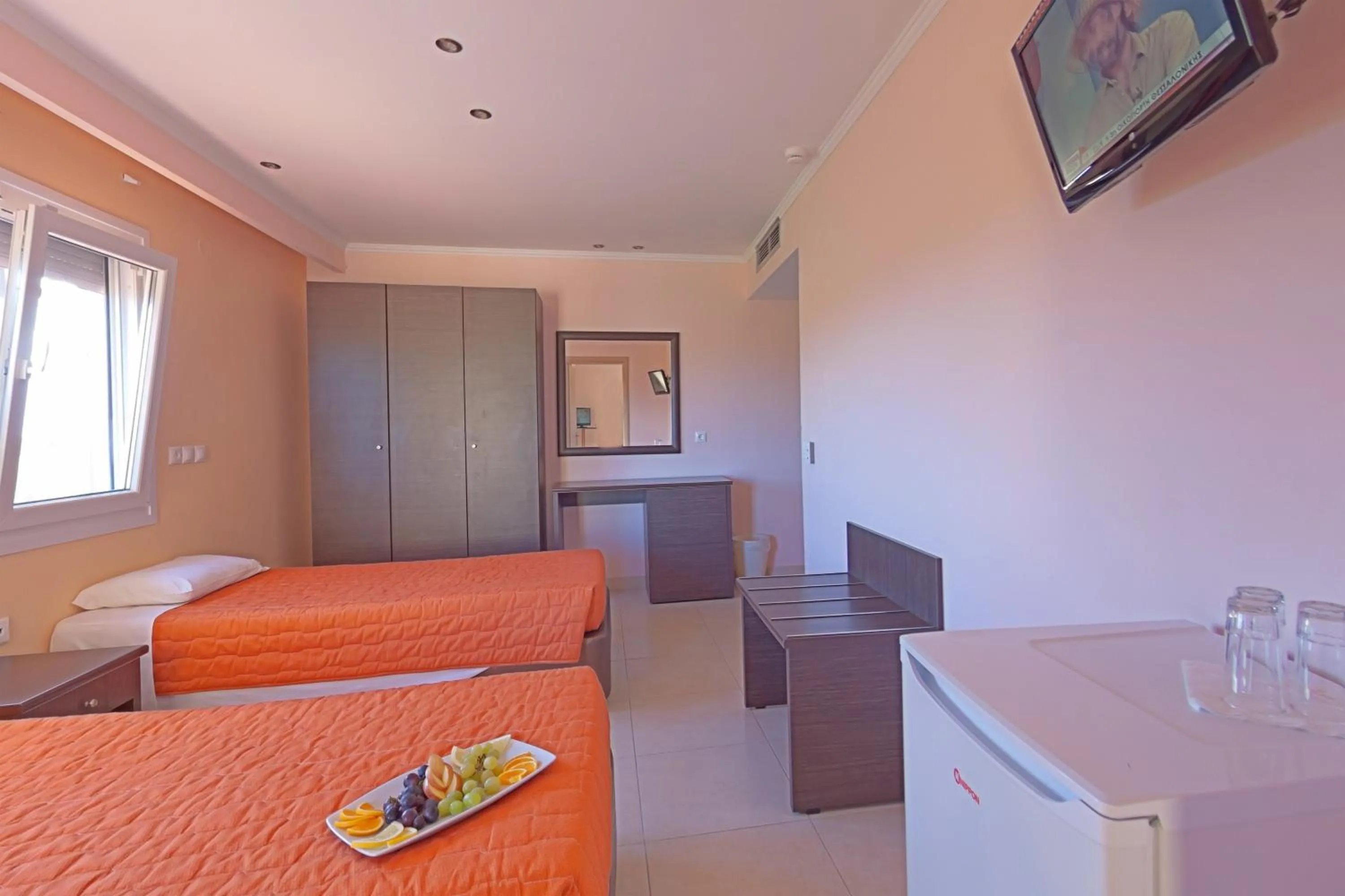 Bed in Grand Platon Hotel