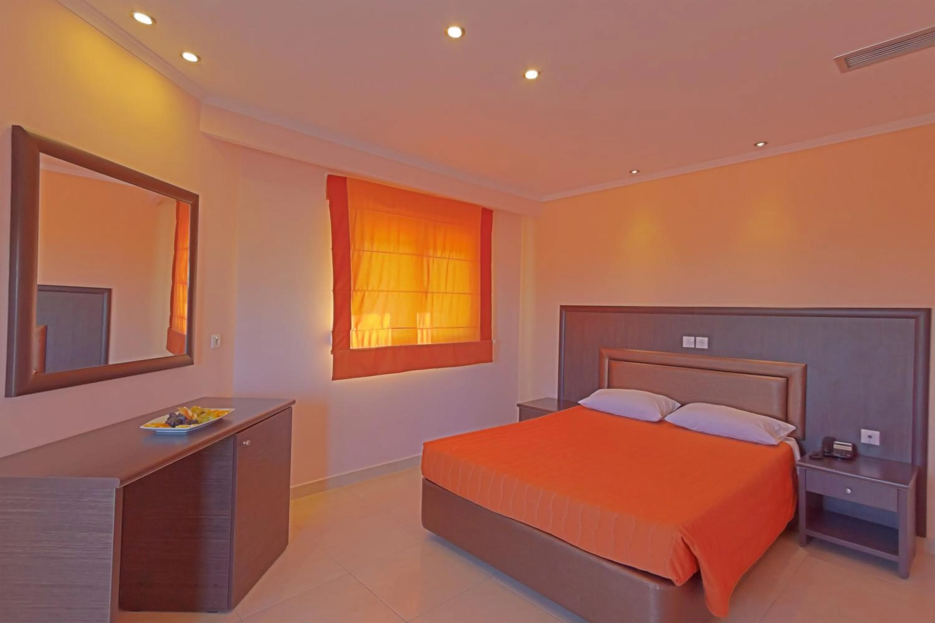 Bed in Grand Platon Hotel