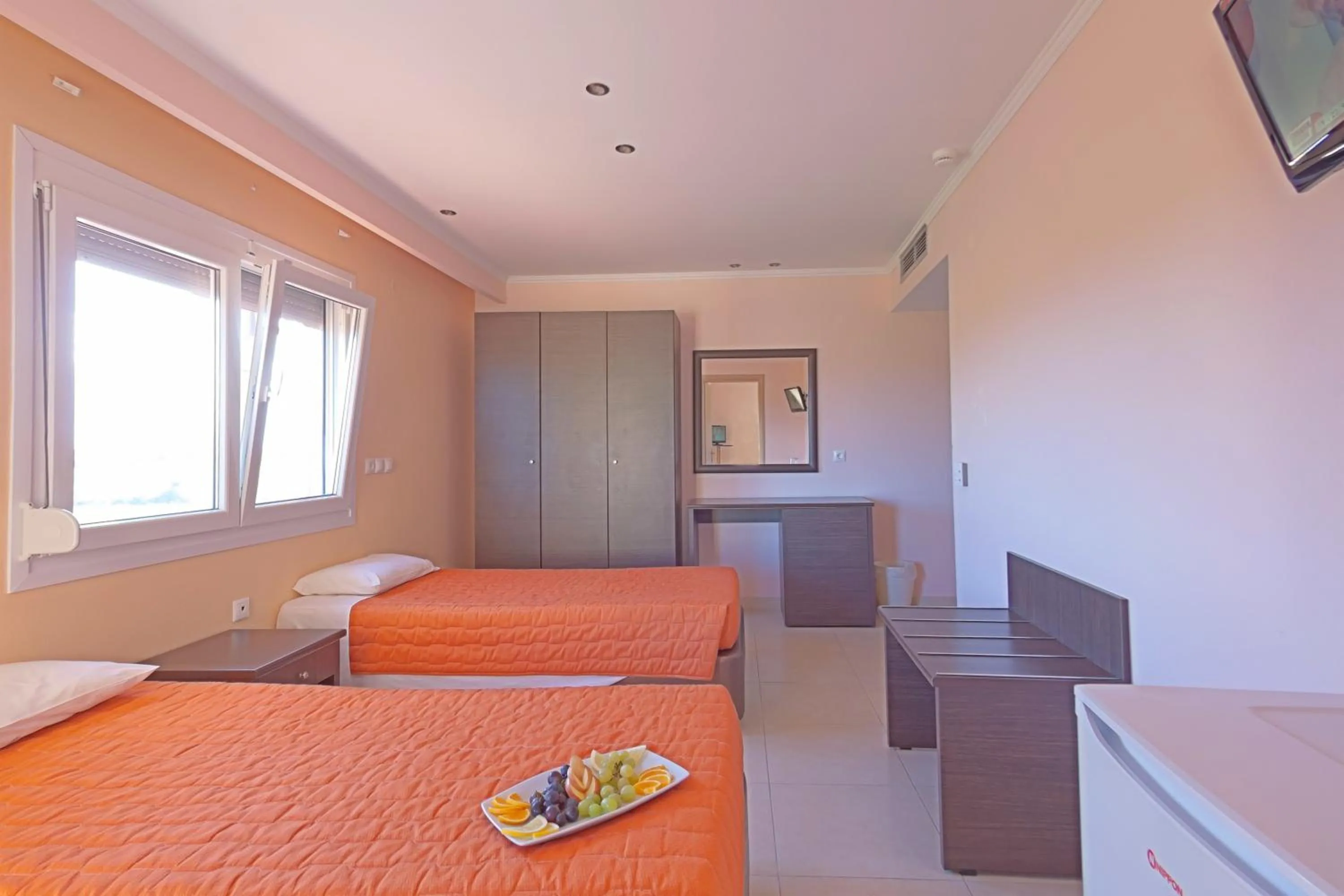 Bed in Grand Platon Hotel