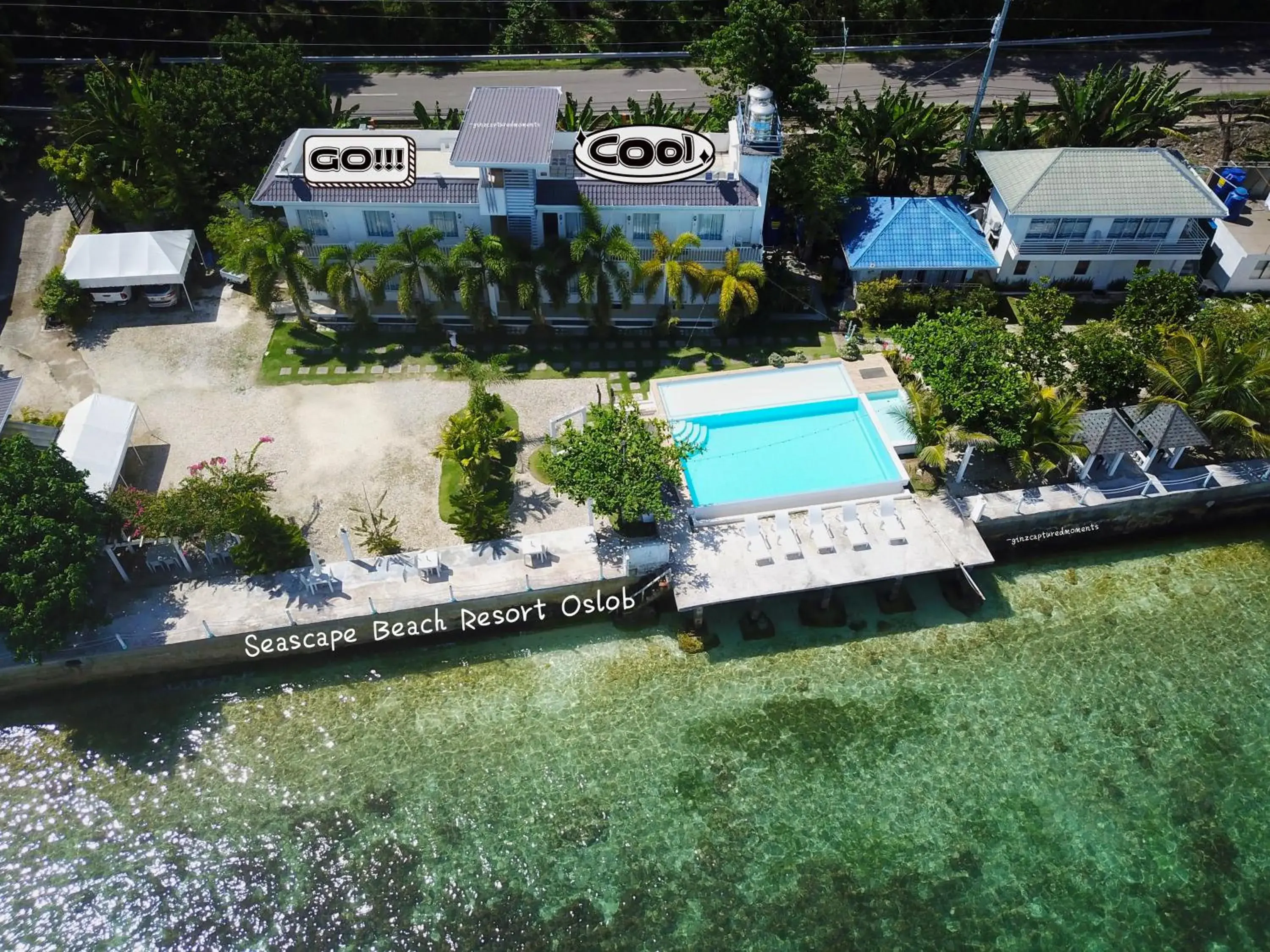 Property building in Seascape Beach Resort Oslob Property building in Seascape Beach Resort Oslob