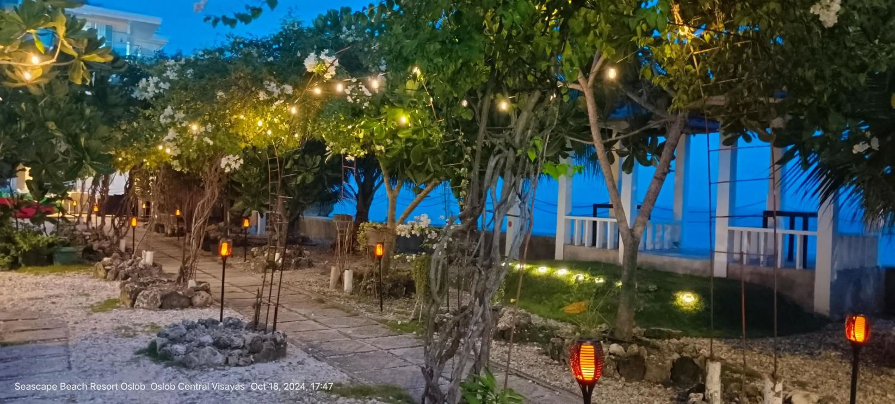 Night in Seascape Beach Resort Oslob