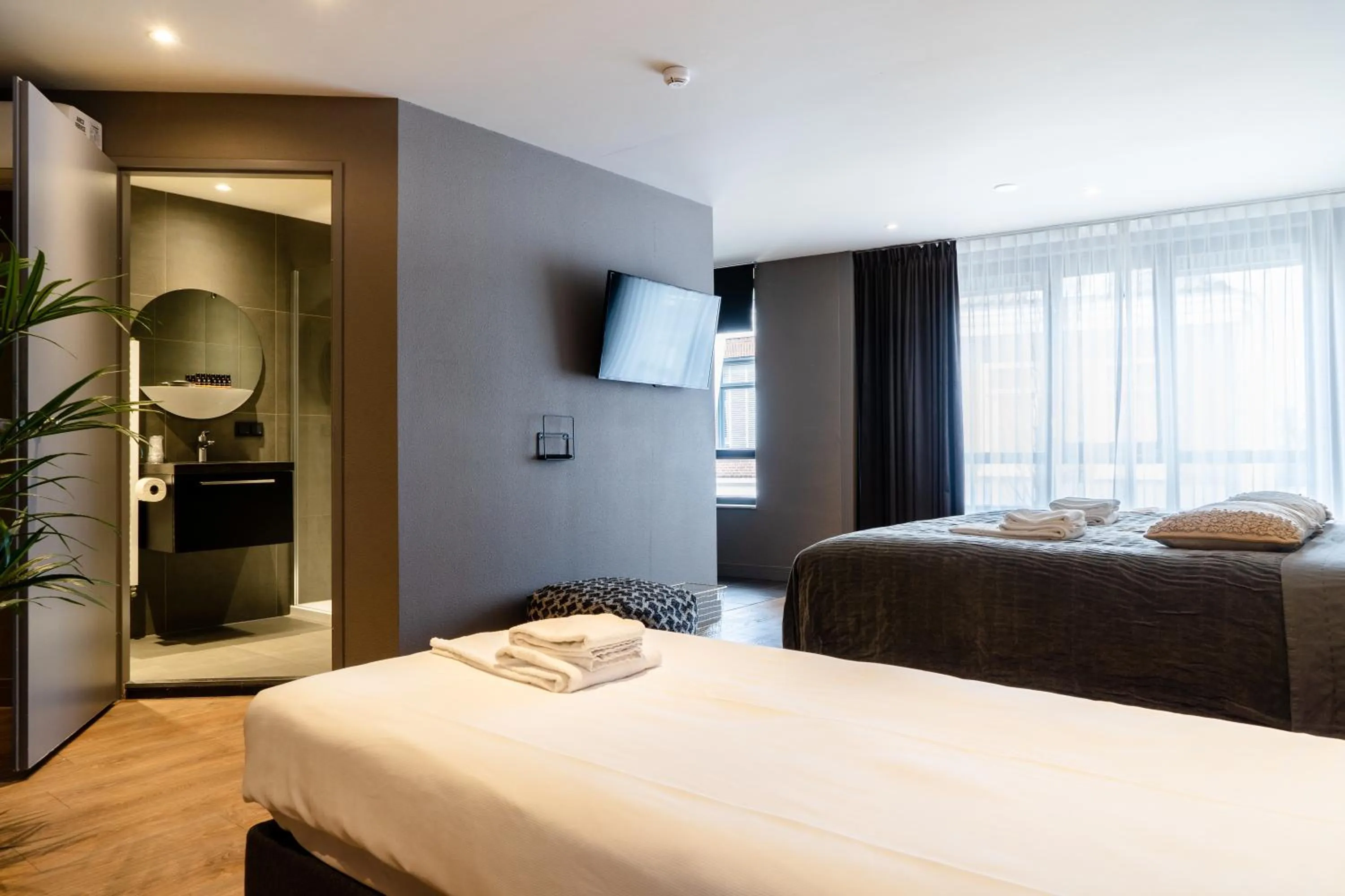 Bed in Boutique Suites Lisse - Keukenhof