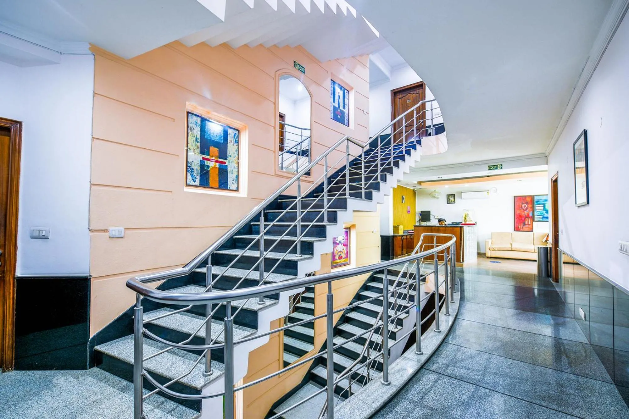 Lobby or reception in Hotel Exotica Leisure Valley, Gurgaon