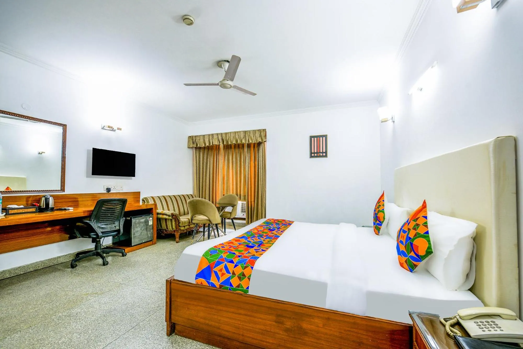 Bed in Hotel Exotica Leisure Valley, Gurgaon