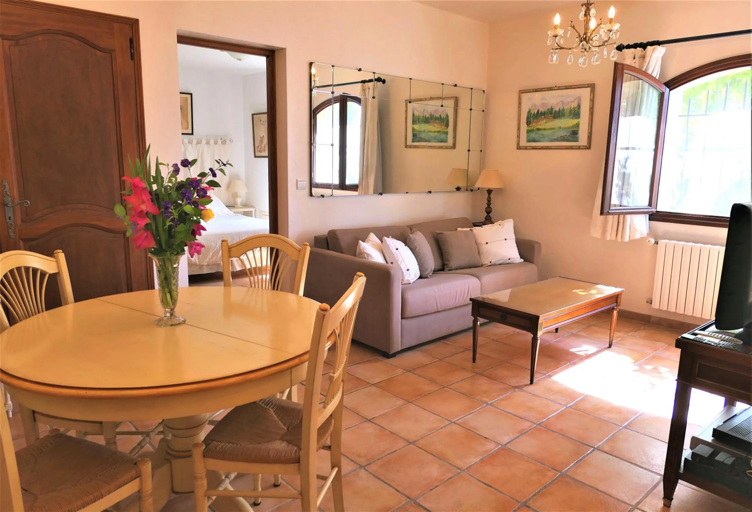 Living room in Gite les Citronniers