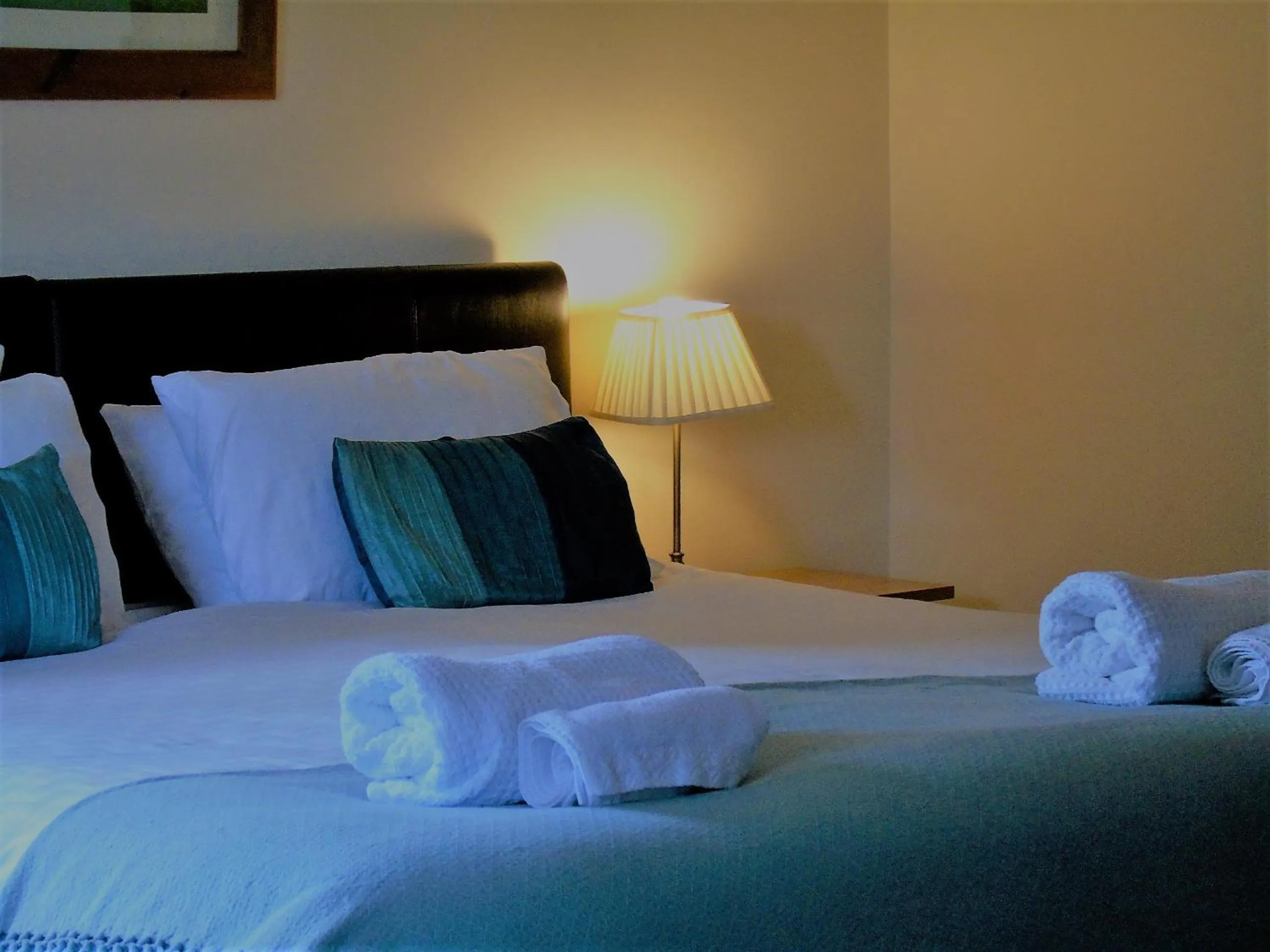 Bed in Pwllgwilym B & B