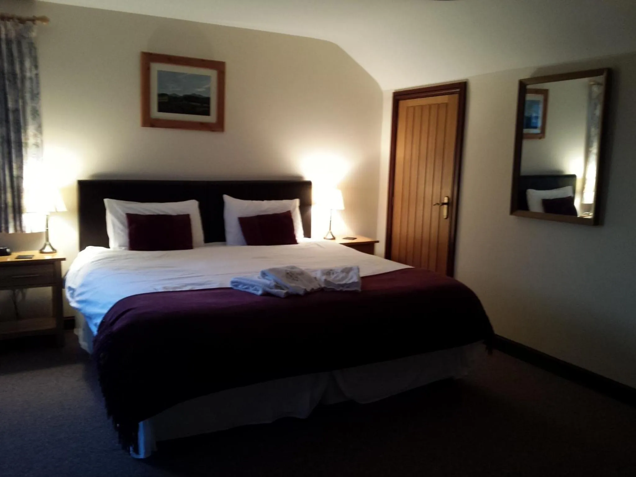 Bedroom, Bed in Pwllgwilym B & B