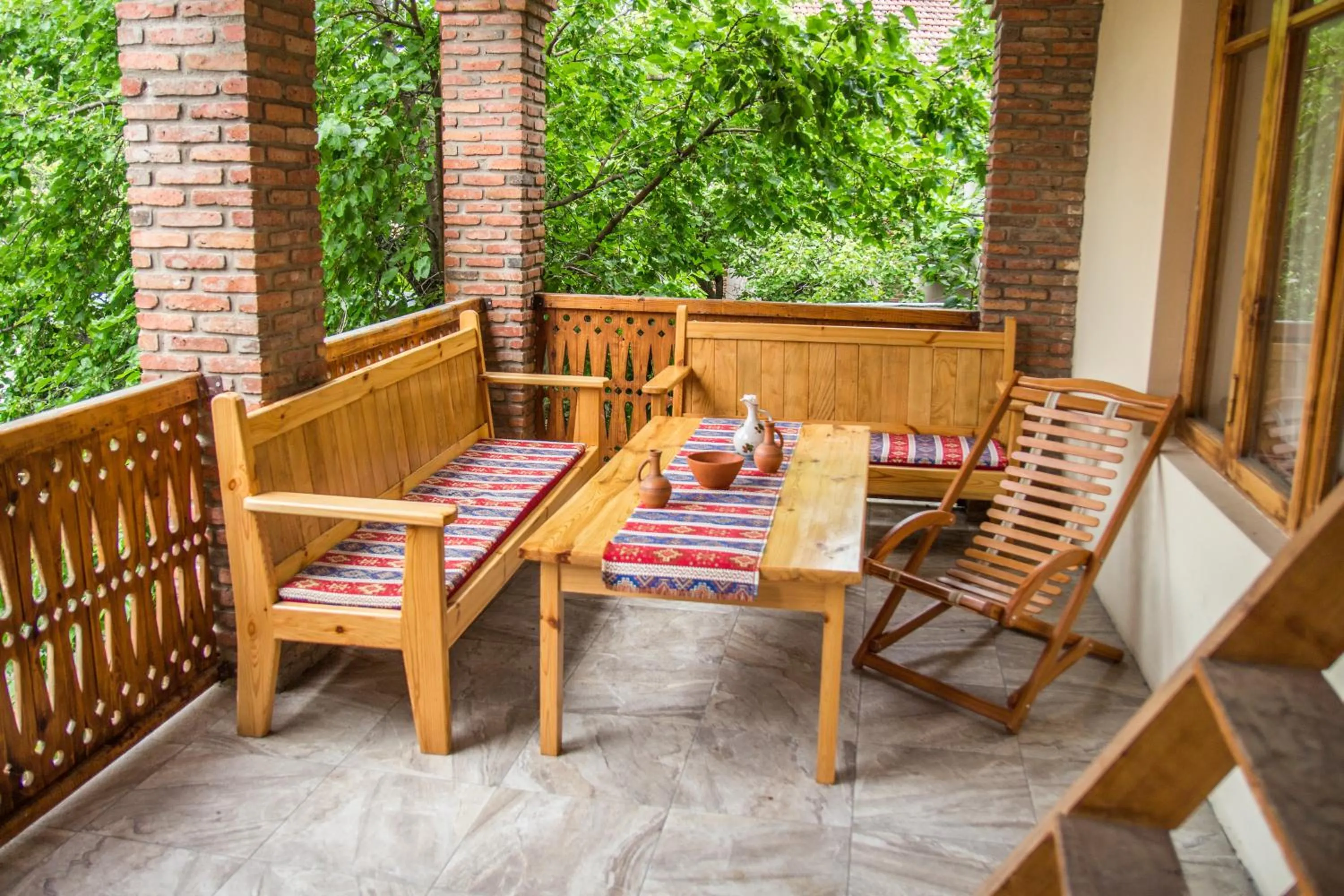 Patio in Hotel Magdalena