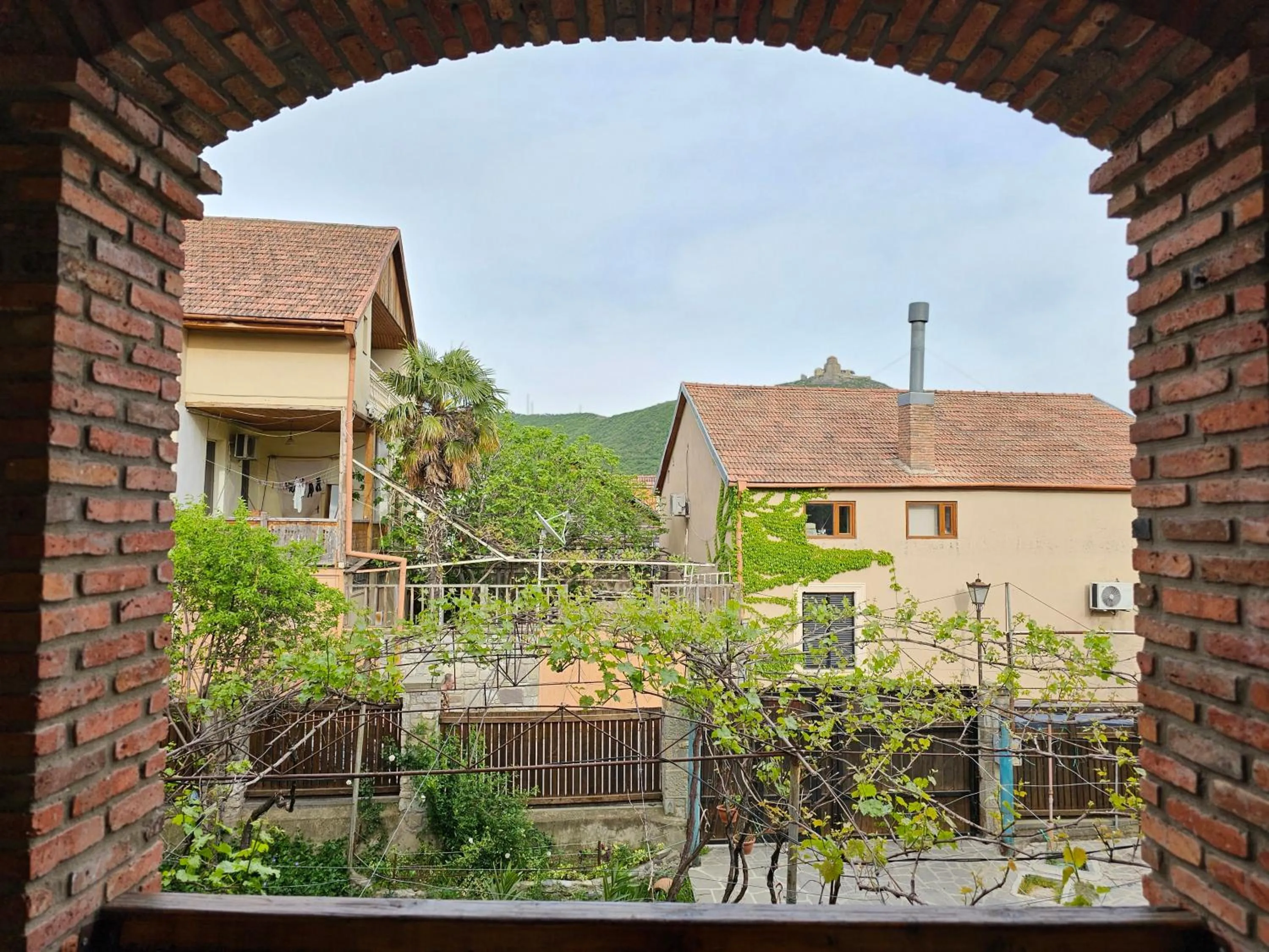 Inner courtyard view in Hotel Magdalena