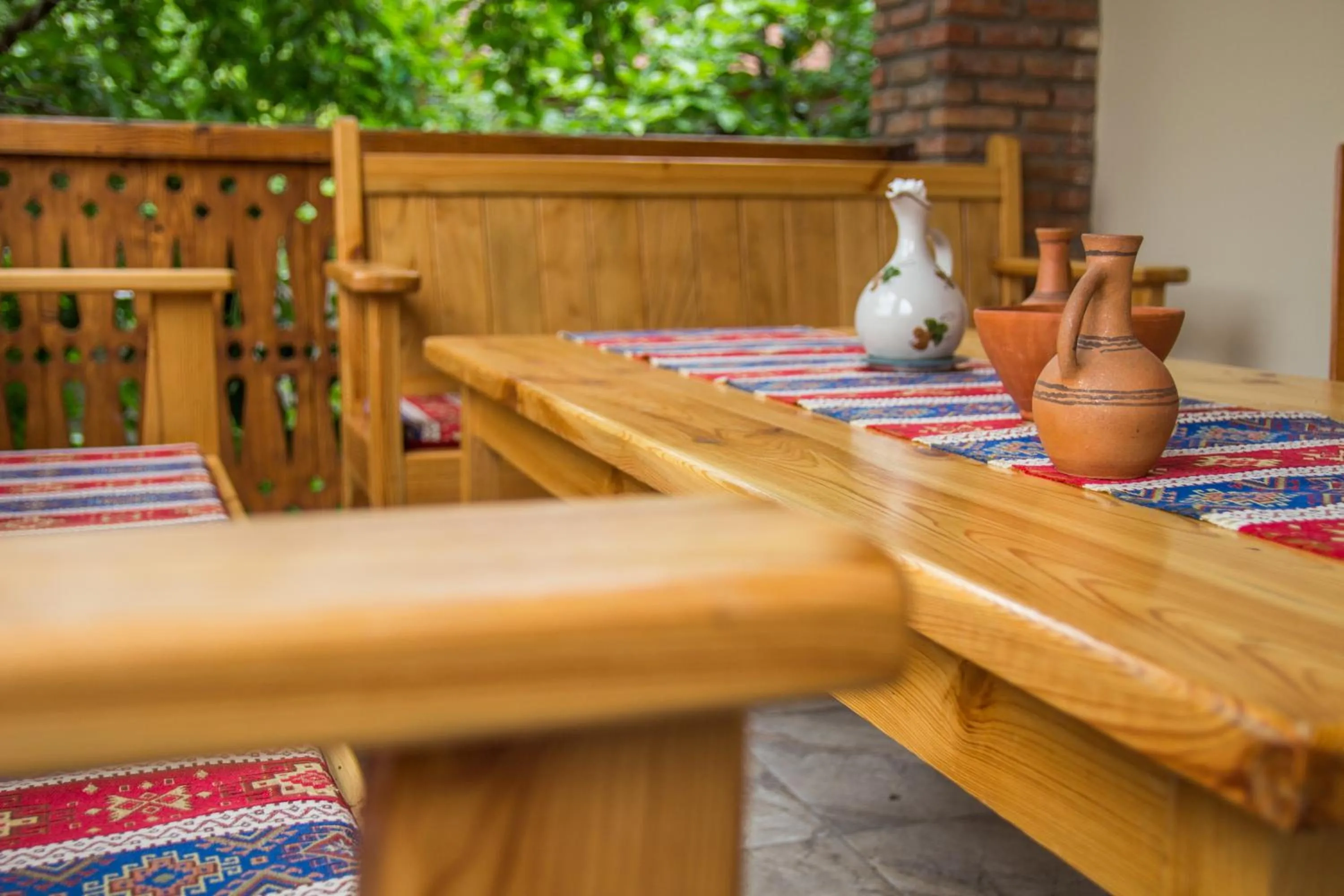 Patio in Hotel Magdalena