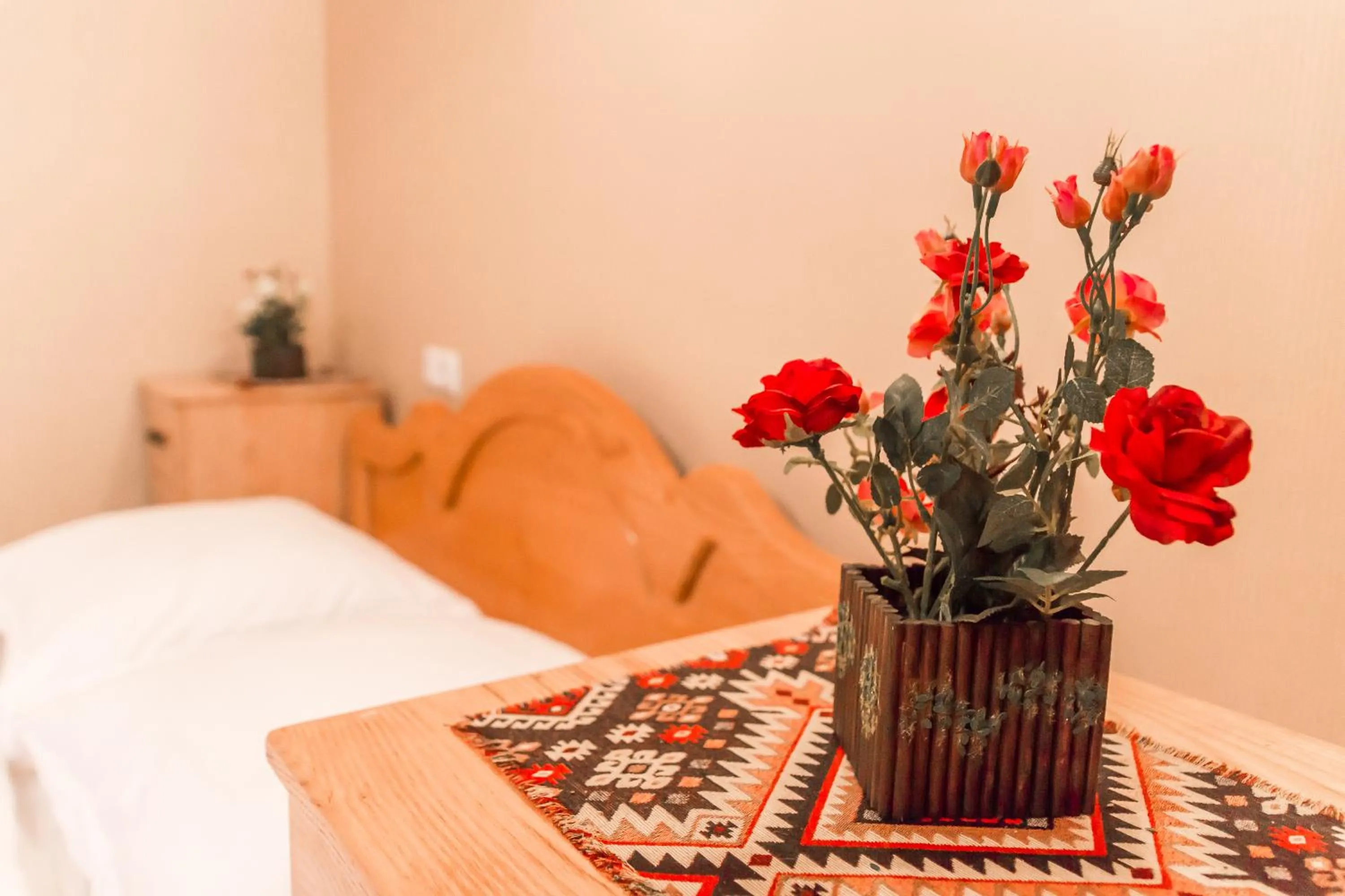 Bedroom, Bed in Hotel Magdalena