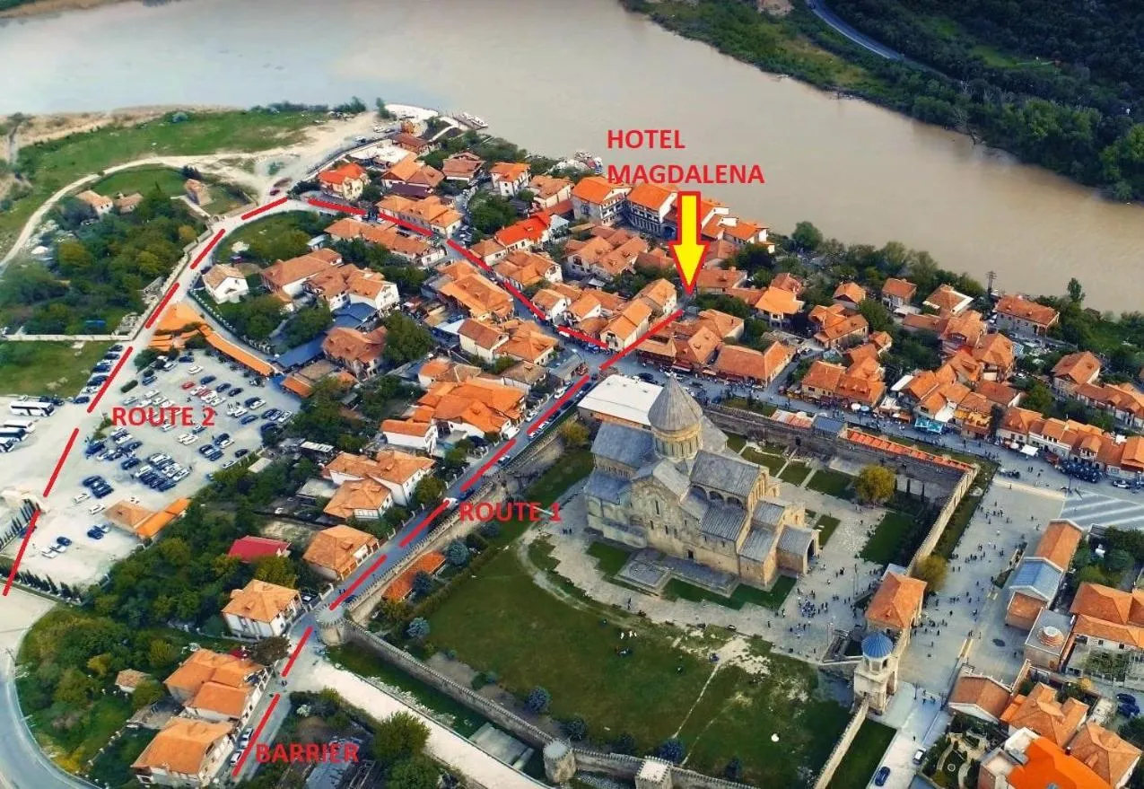 Bird's eye view in Hotel Magdalena