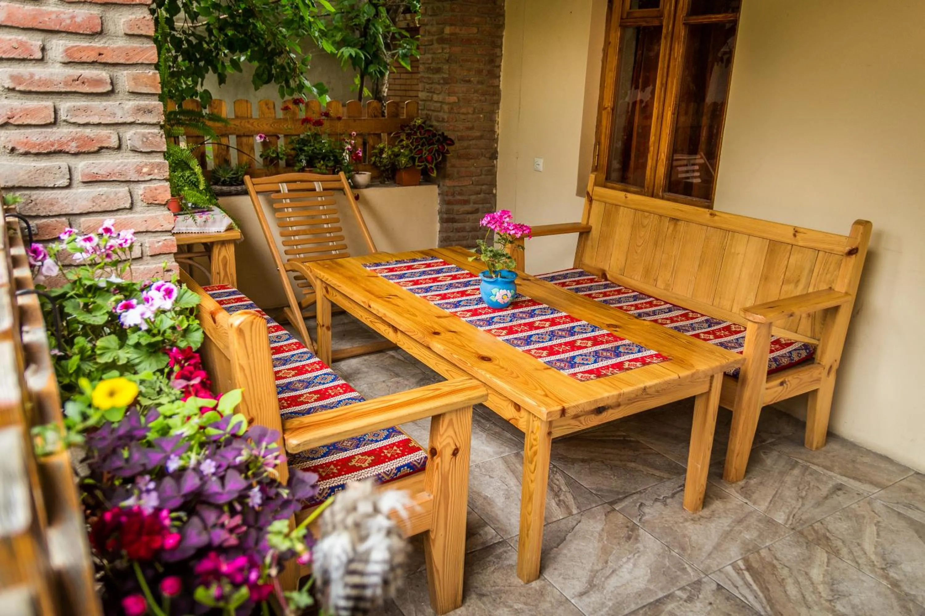 Patio in Hotel Magdalena