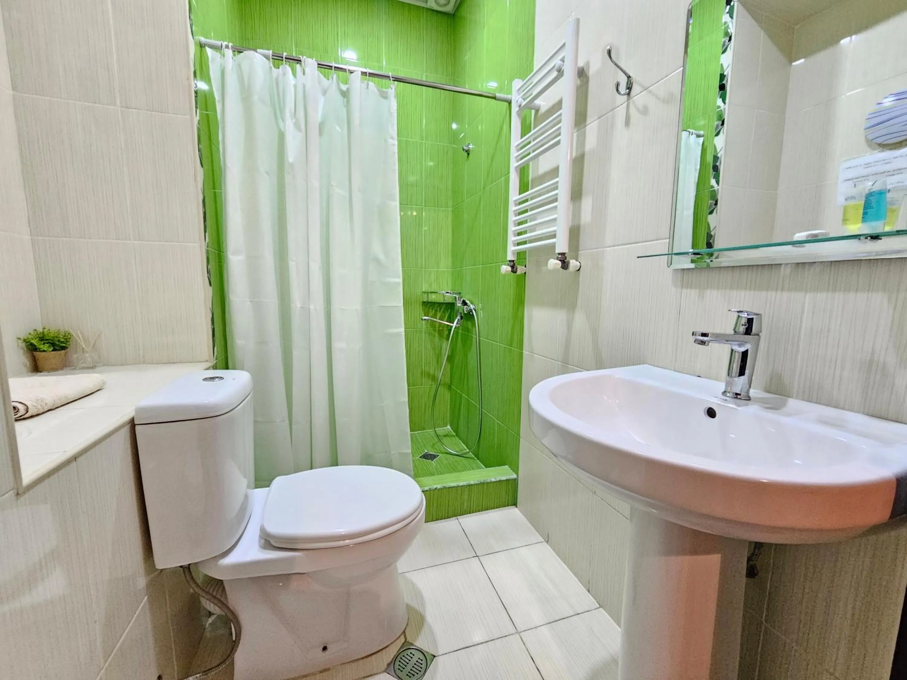 Bathroom in Hotel Magdalena