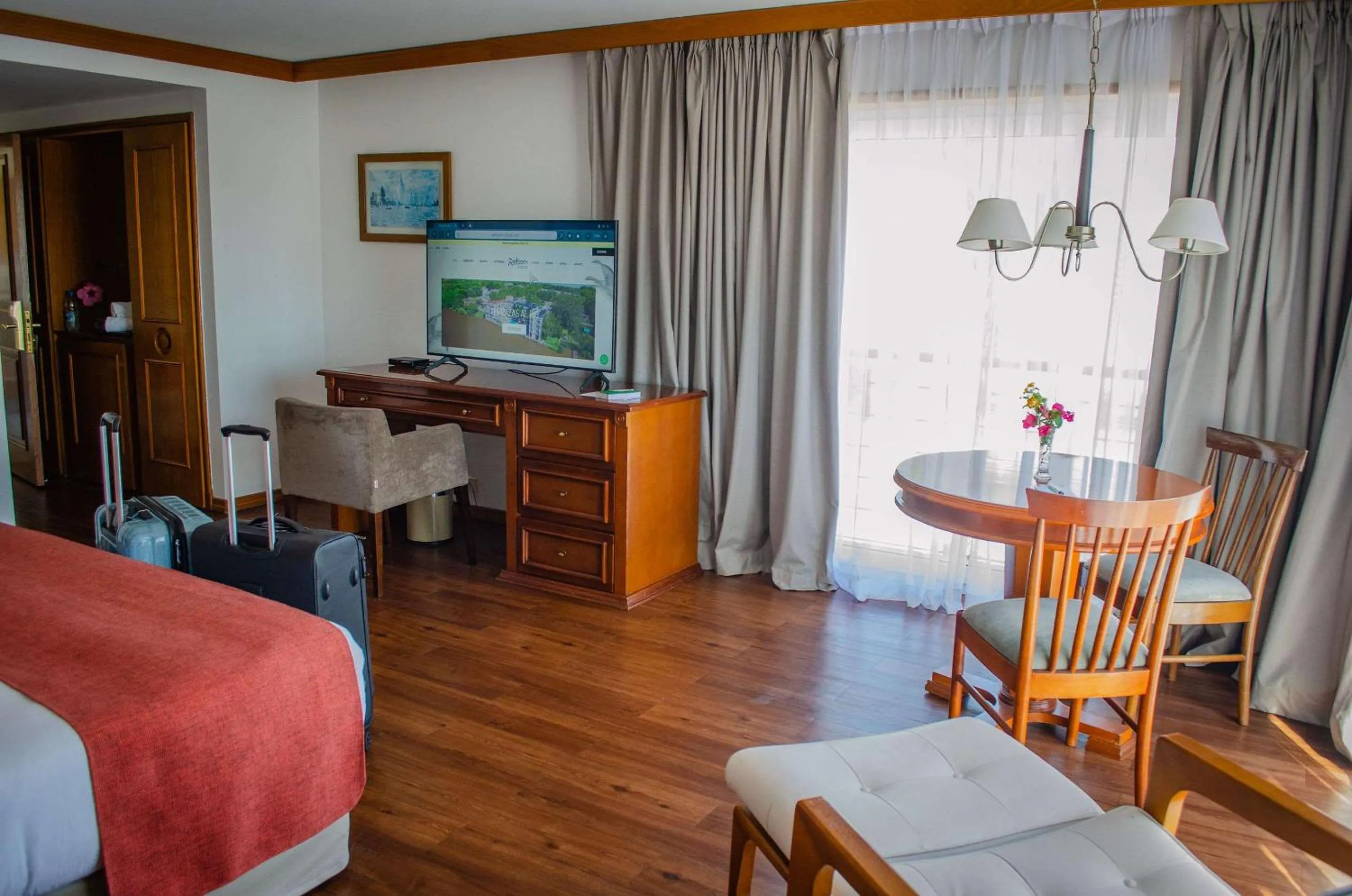 Bedroom, Bed in Radisson Hotel Colonia del Sacramento