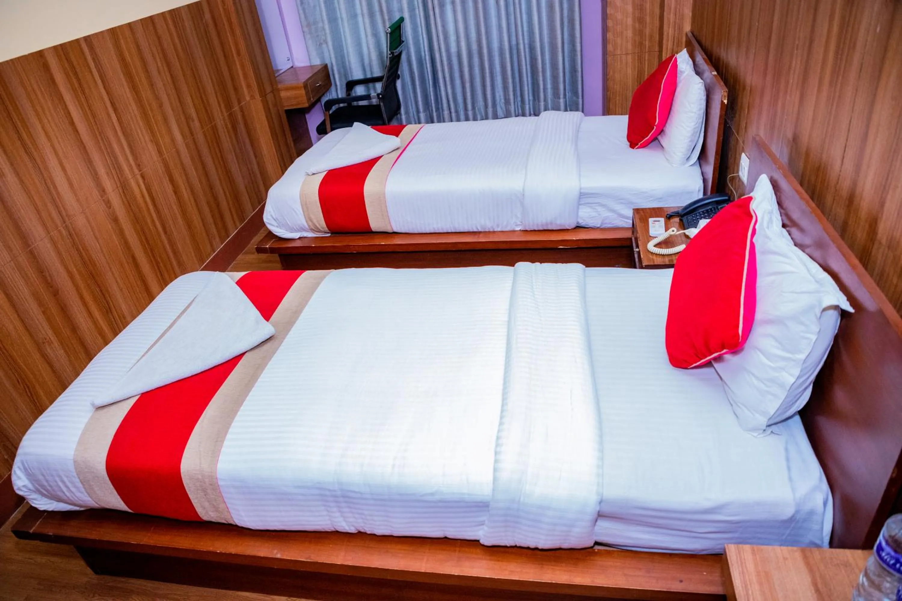 Photo of the whole room, Bed in Doors Hotel Thamel