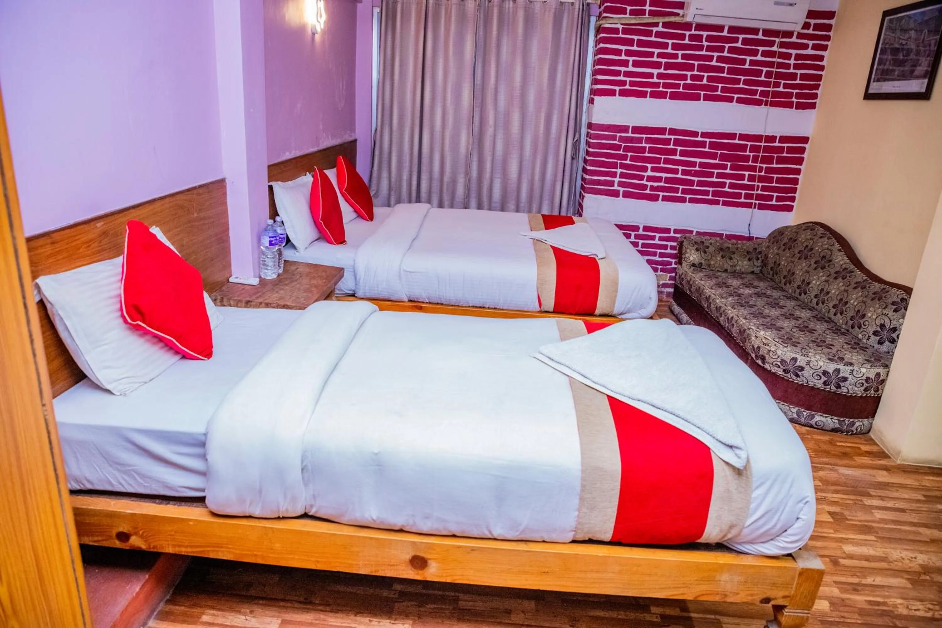 Photo of the whole room, Bed in Doors Hotel Thamel