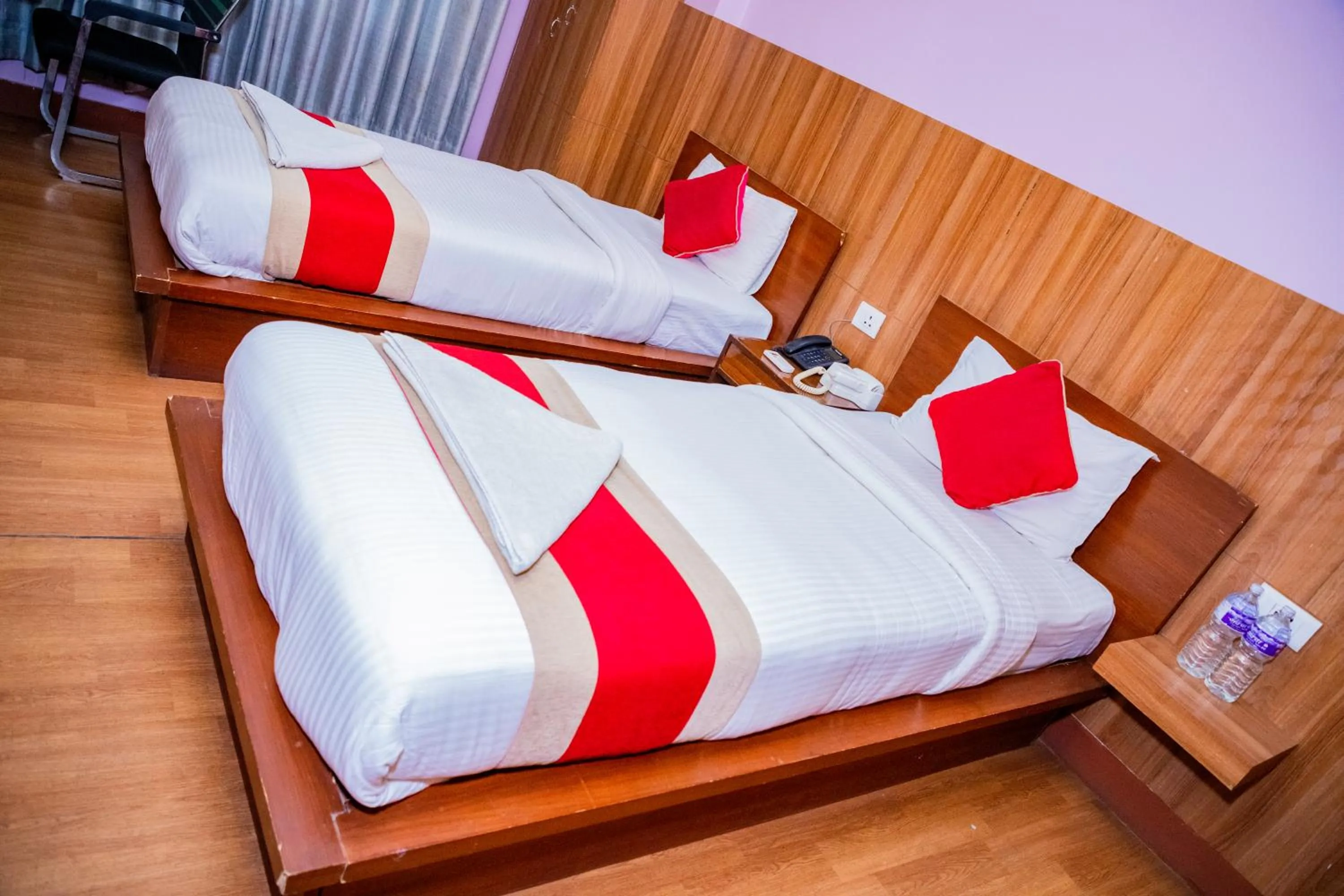 Bedroom, Bed in Doors Hotel Thamel