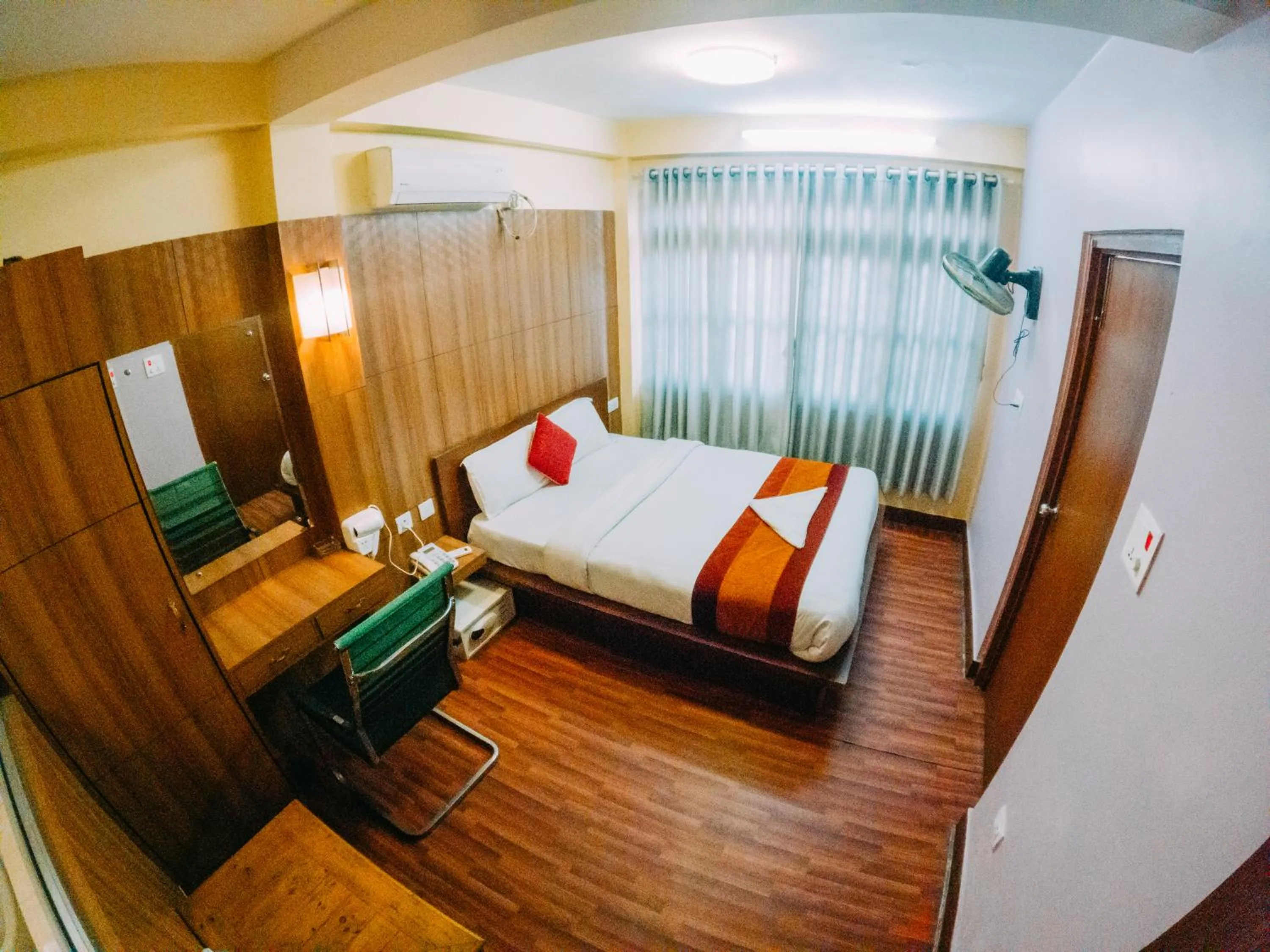 Photo of the whole room, Bed in Doors Hotel Thamel