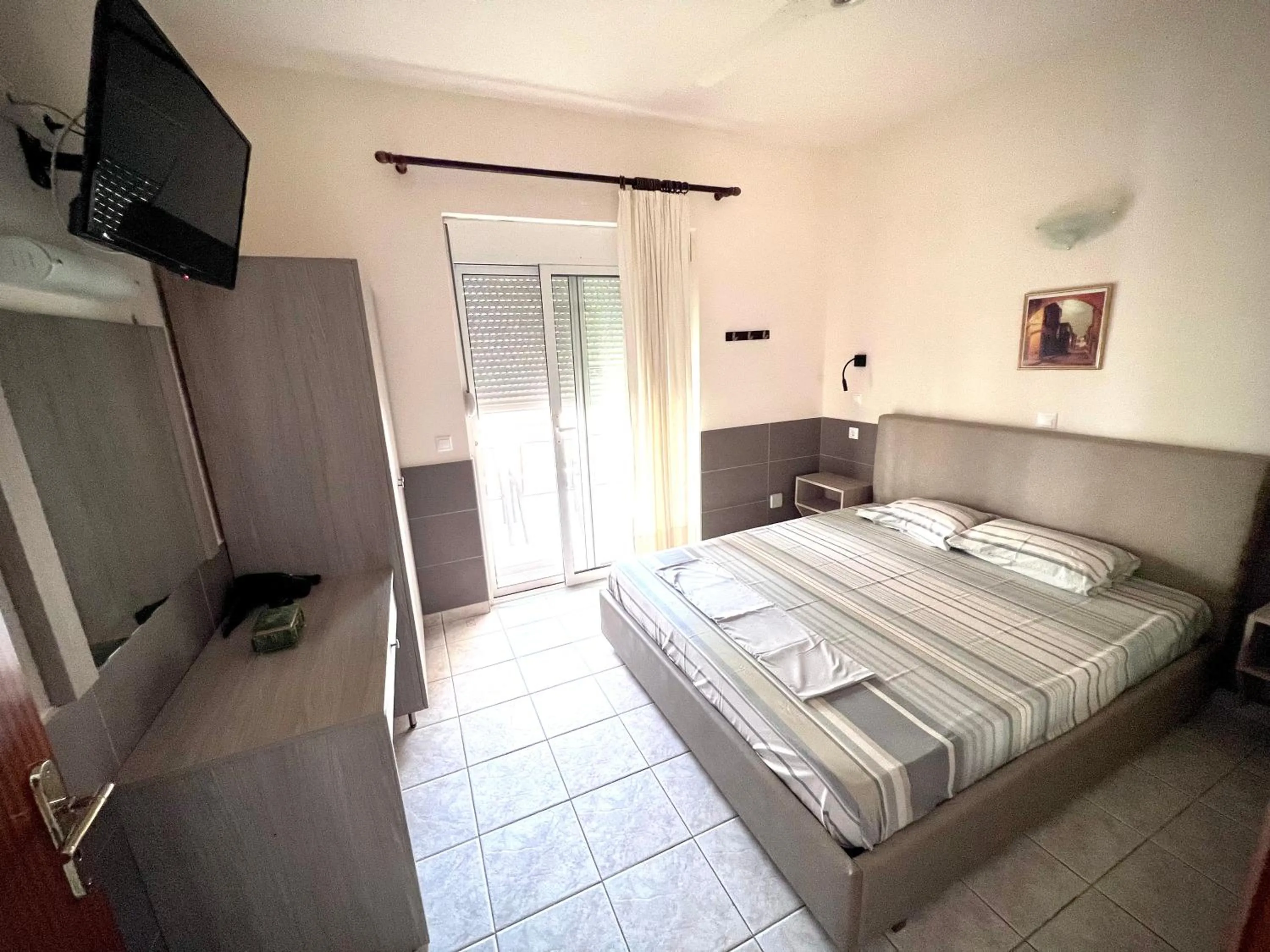 Bed in SCALA APARTS & STUDIOS - Rhodes