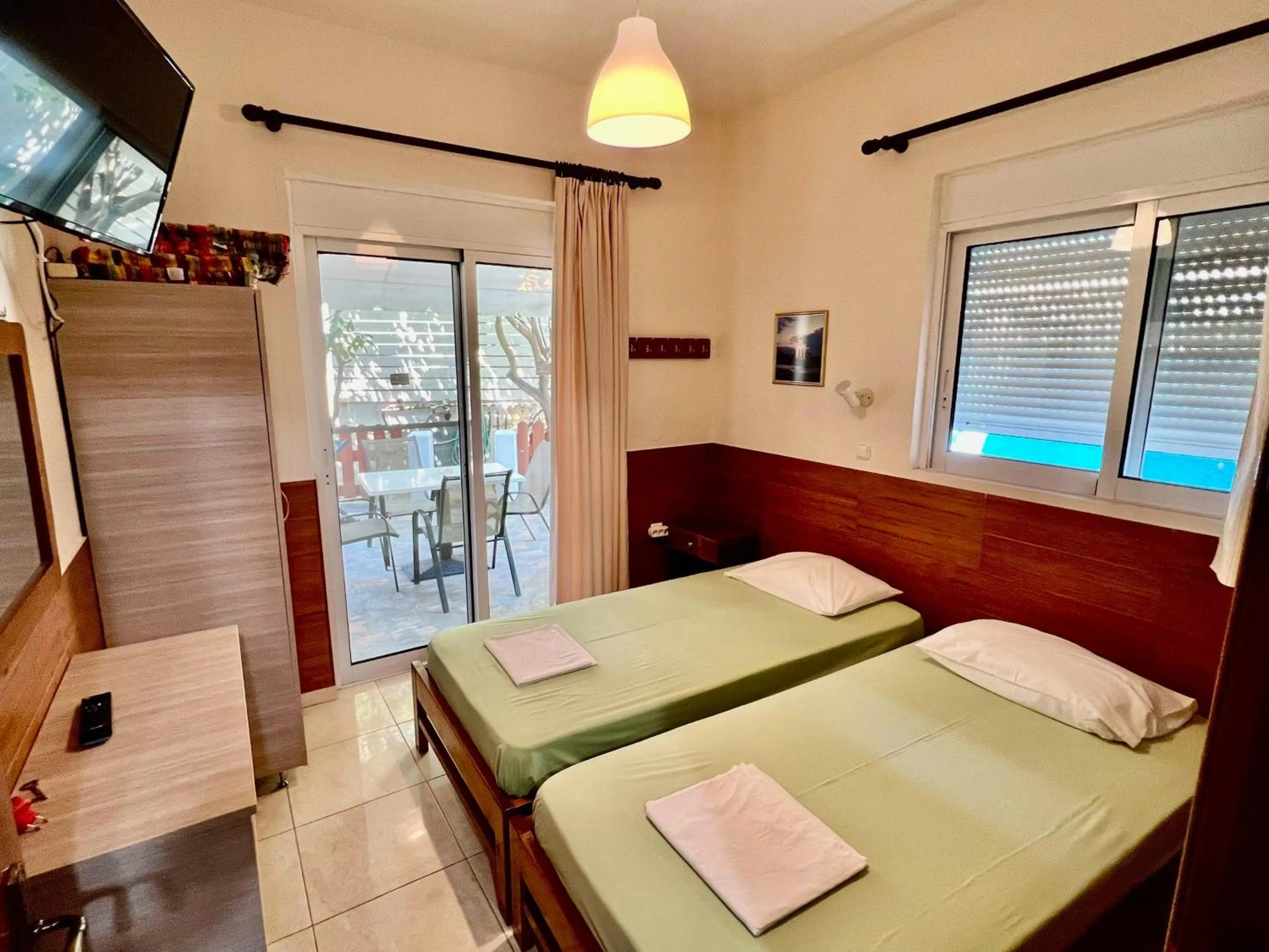 Bed in SCALA APARTS & STUDIOS - Rhodes