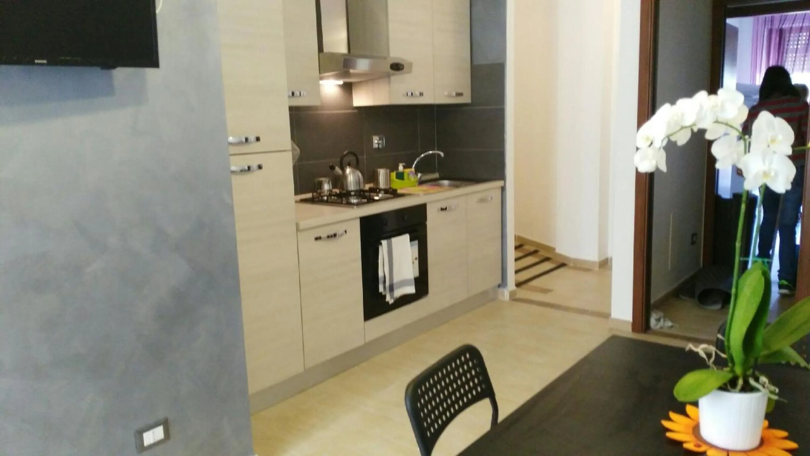 Kitchen or kitchenette in Marco E Laura Affittacamere al Vaticano