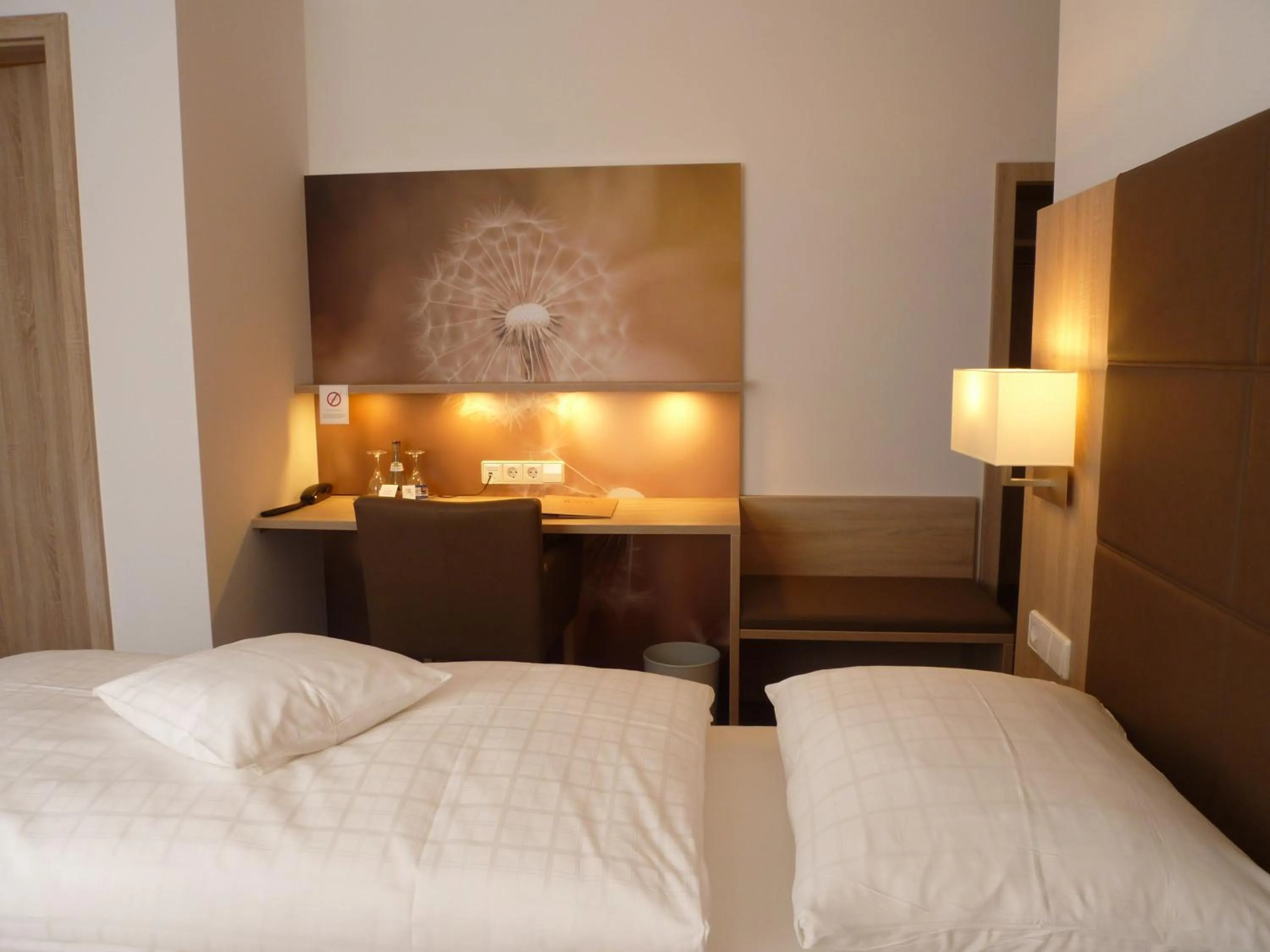 Decorative detail, Bed in Gasthof zum Bad