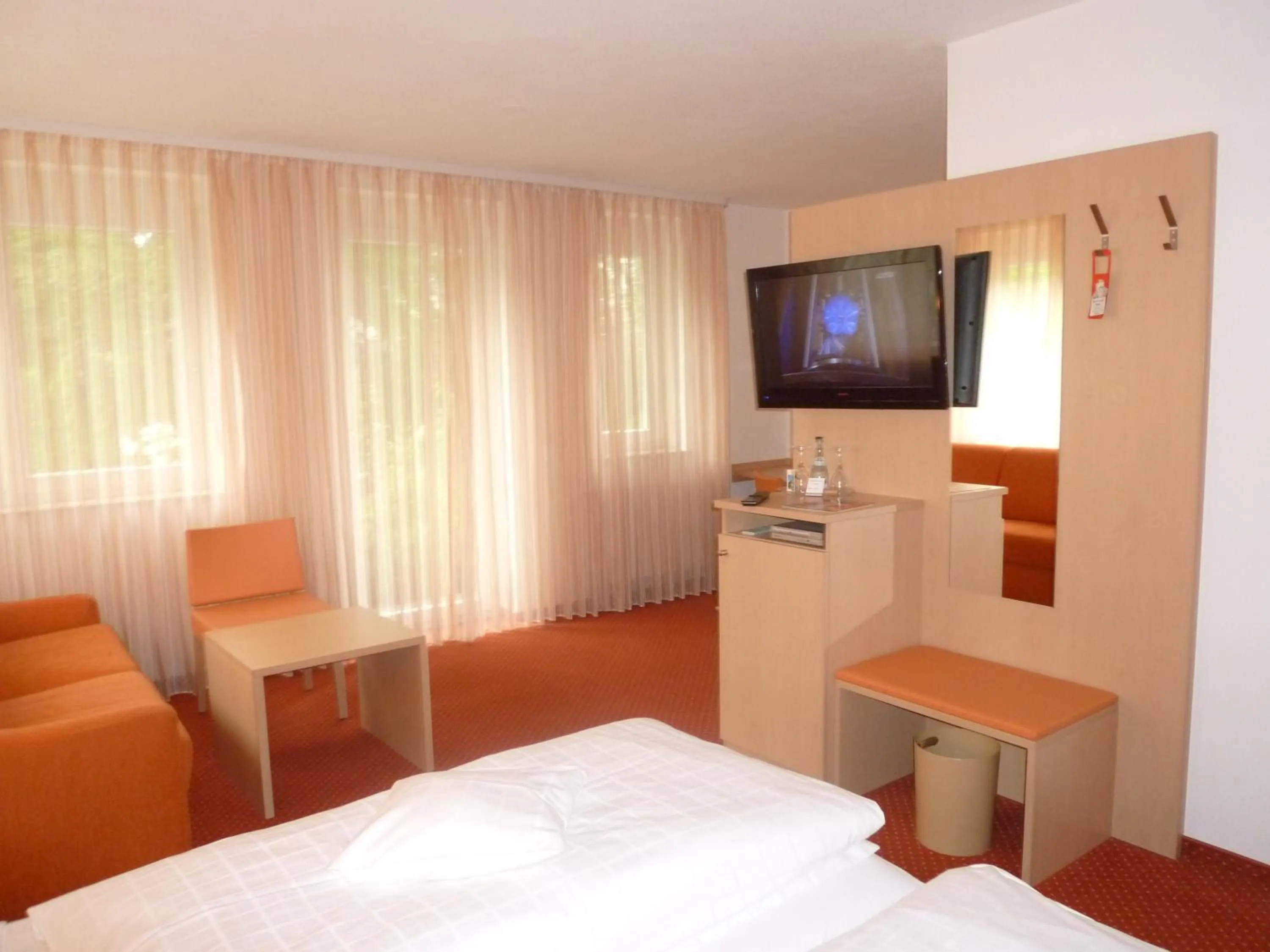 Photo of the whole room, Bed in Gasthof zum Bad