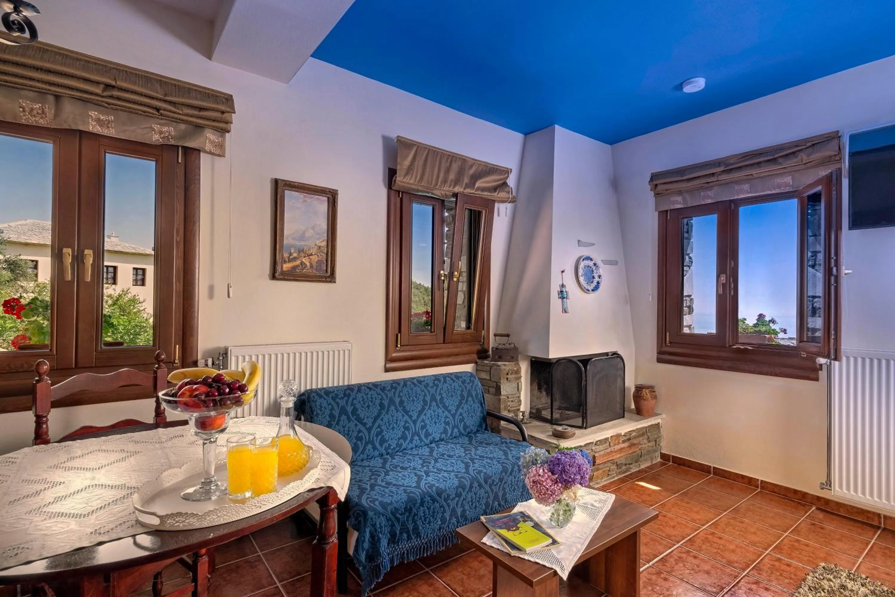 Living room in Hotel Petradi